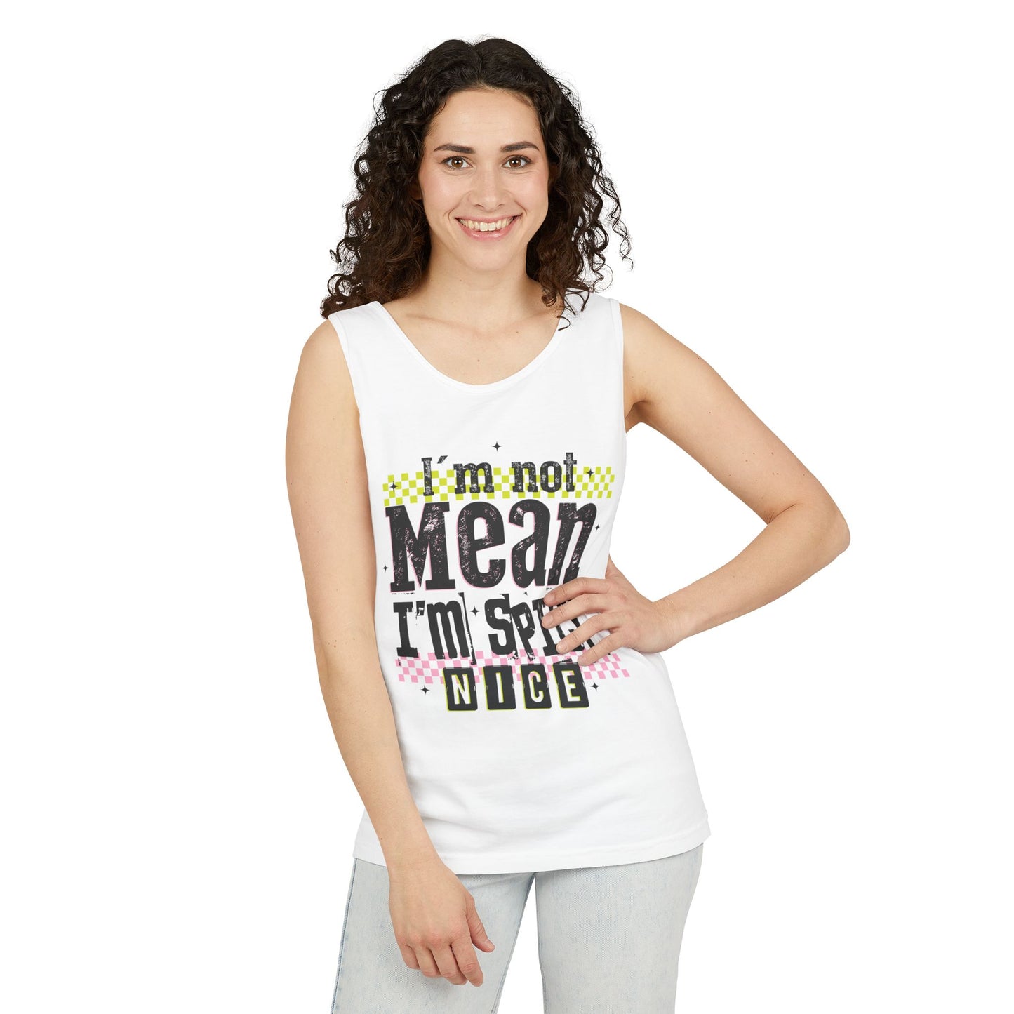 Spicy Nice Garment-Dyed Tank Top