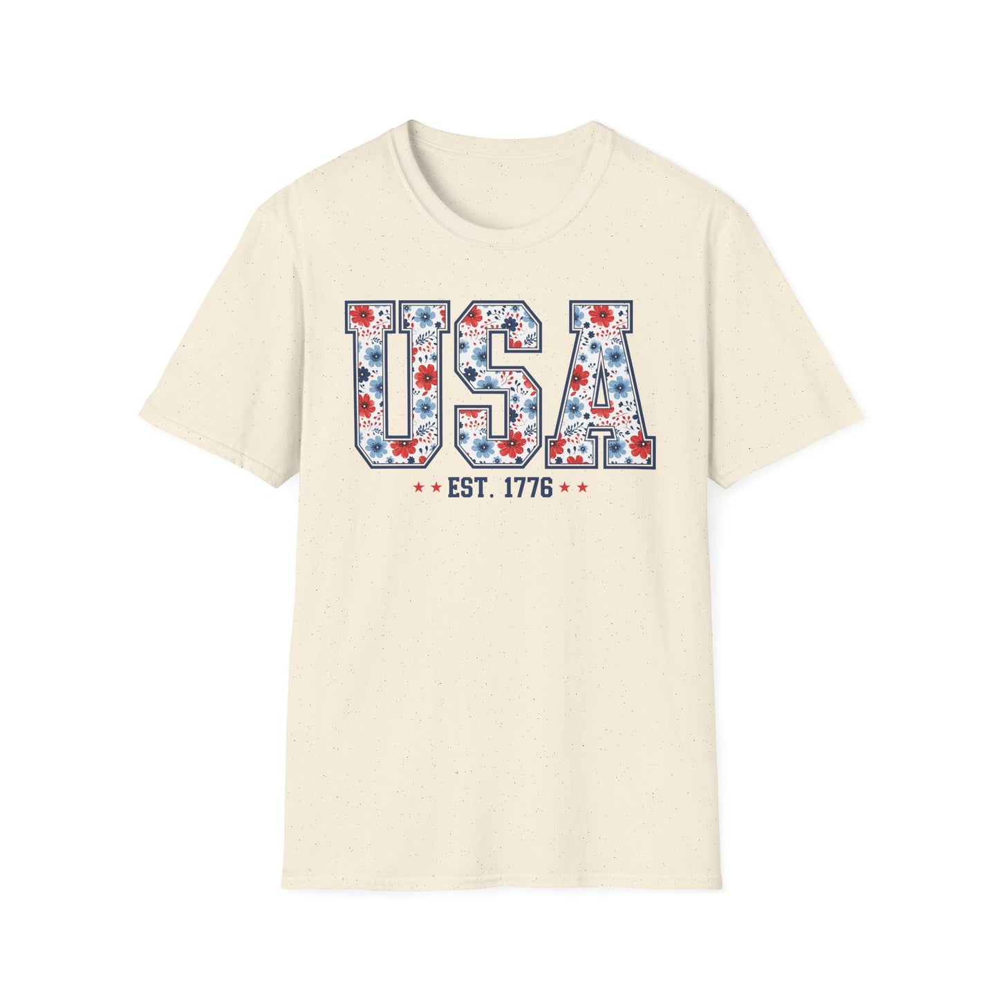 USA EST 1776 Softstyle T-Shirt