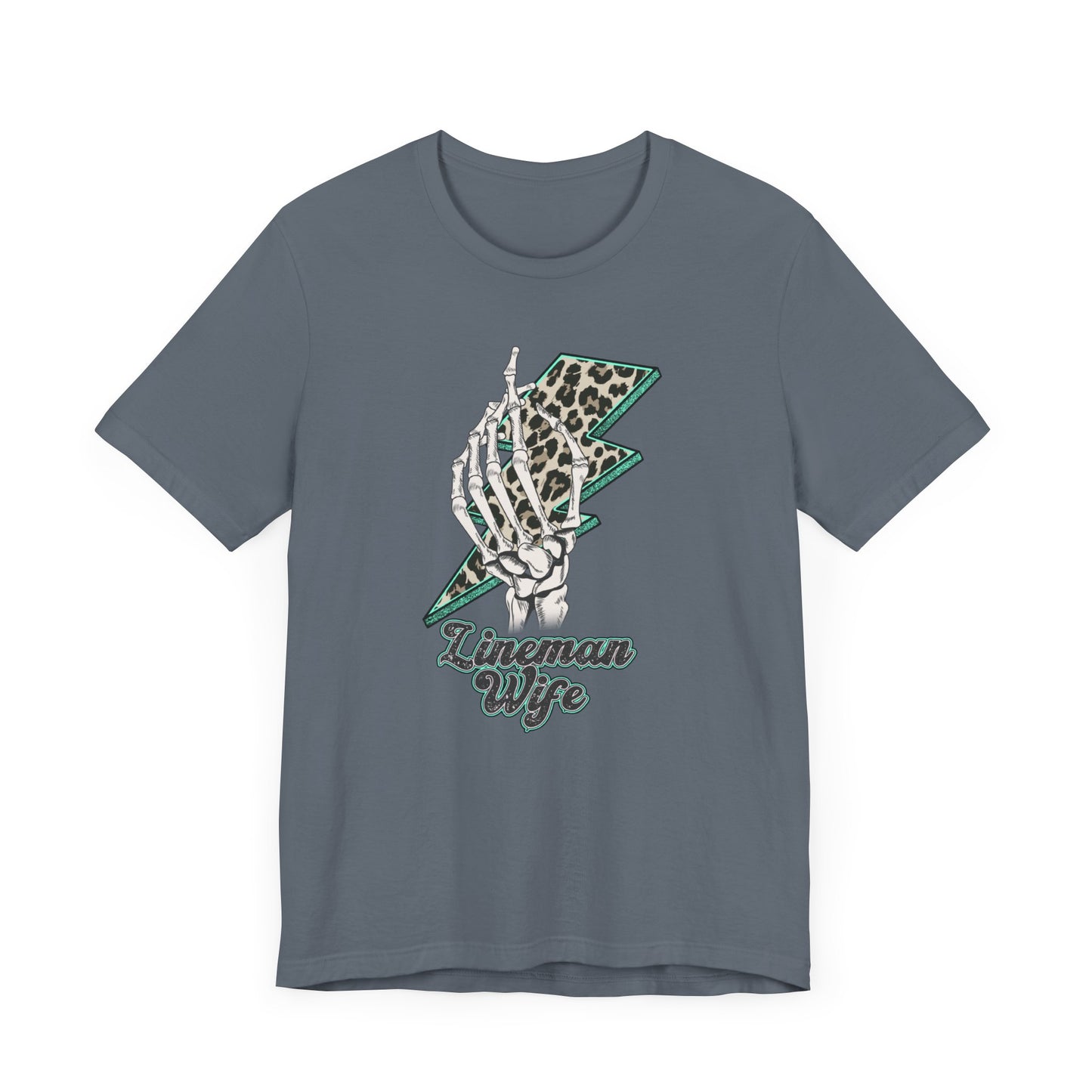Lineman Wife Jersey Short Sleeve Tee