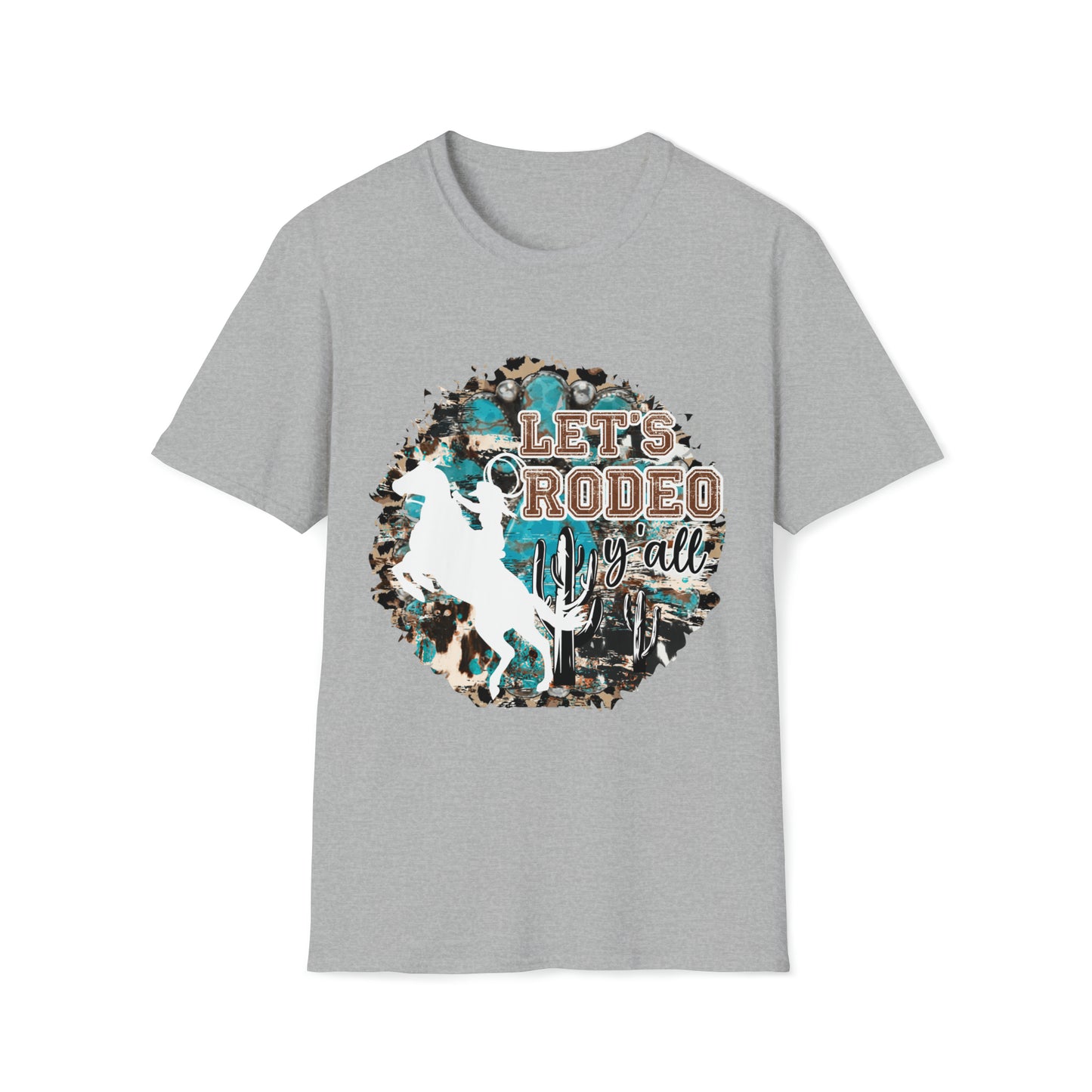 Let’s Rodeo Yall Softstyle T-Shirt