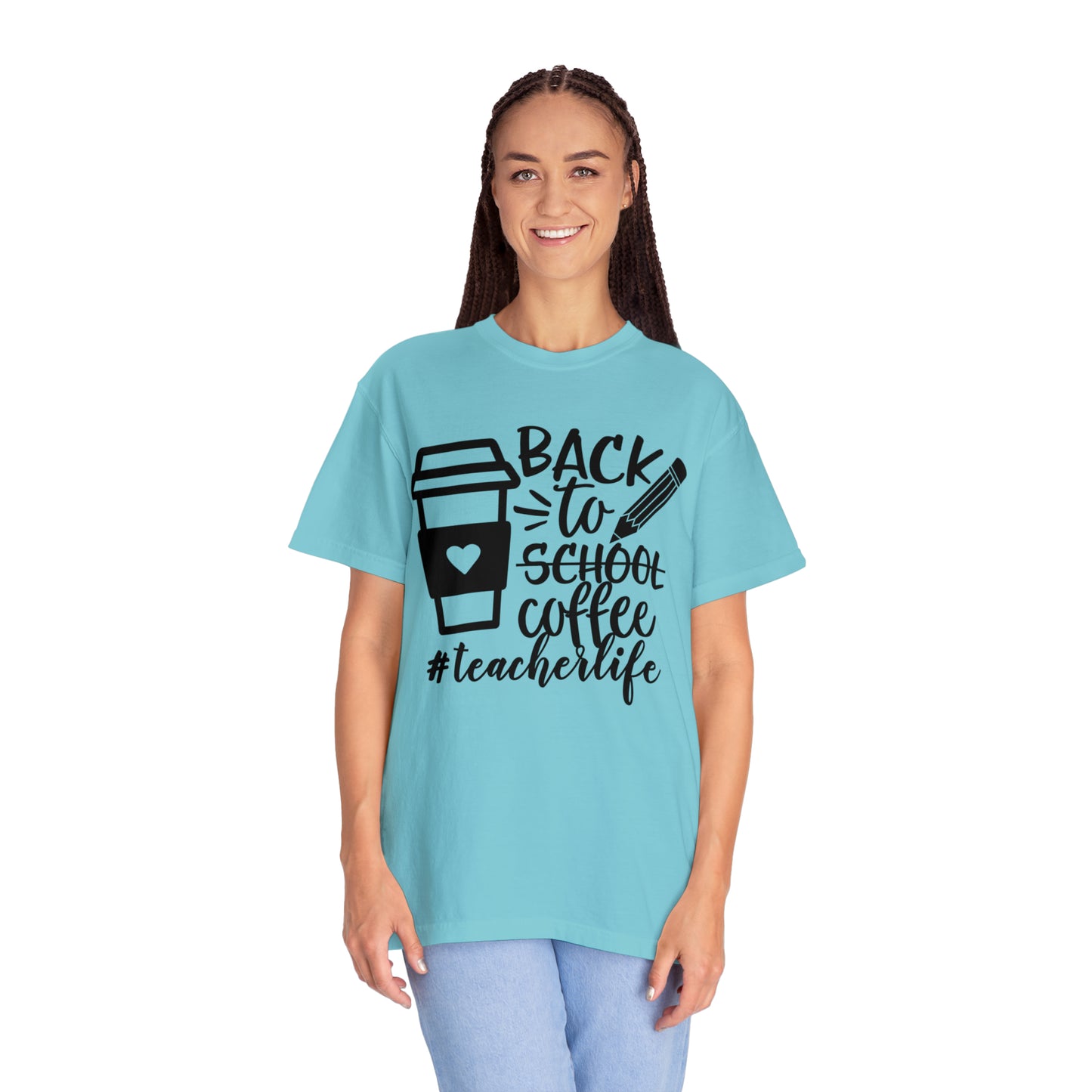 Back To Coffee Garment-Dyed T-shirt