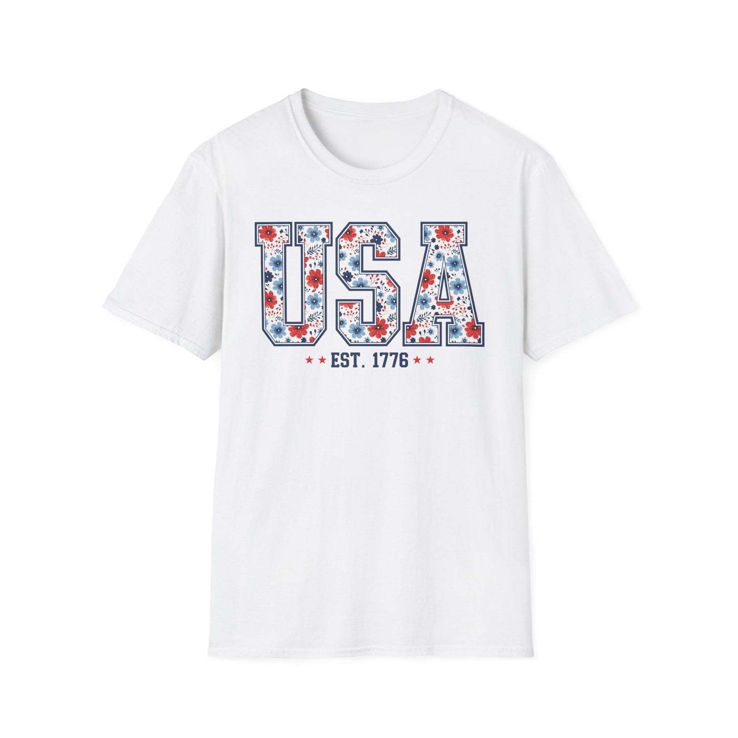 USA EST 1776 Softstyle T-Shirt