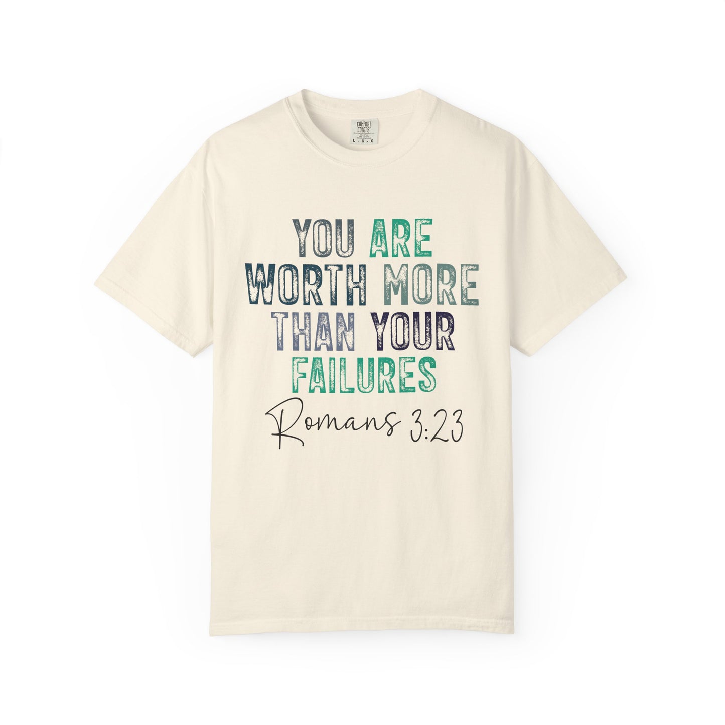 Know Your Worth Garment-Dyed T-shirt