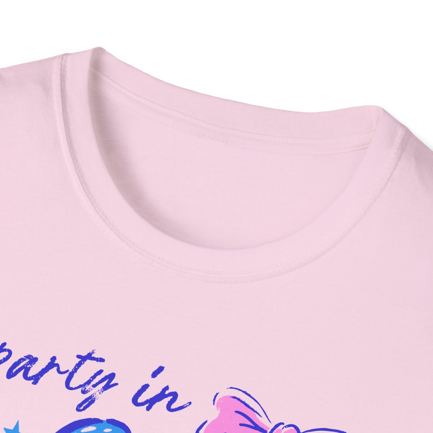 Party In The USA Balloon Dog Softstyle T-Shirt