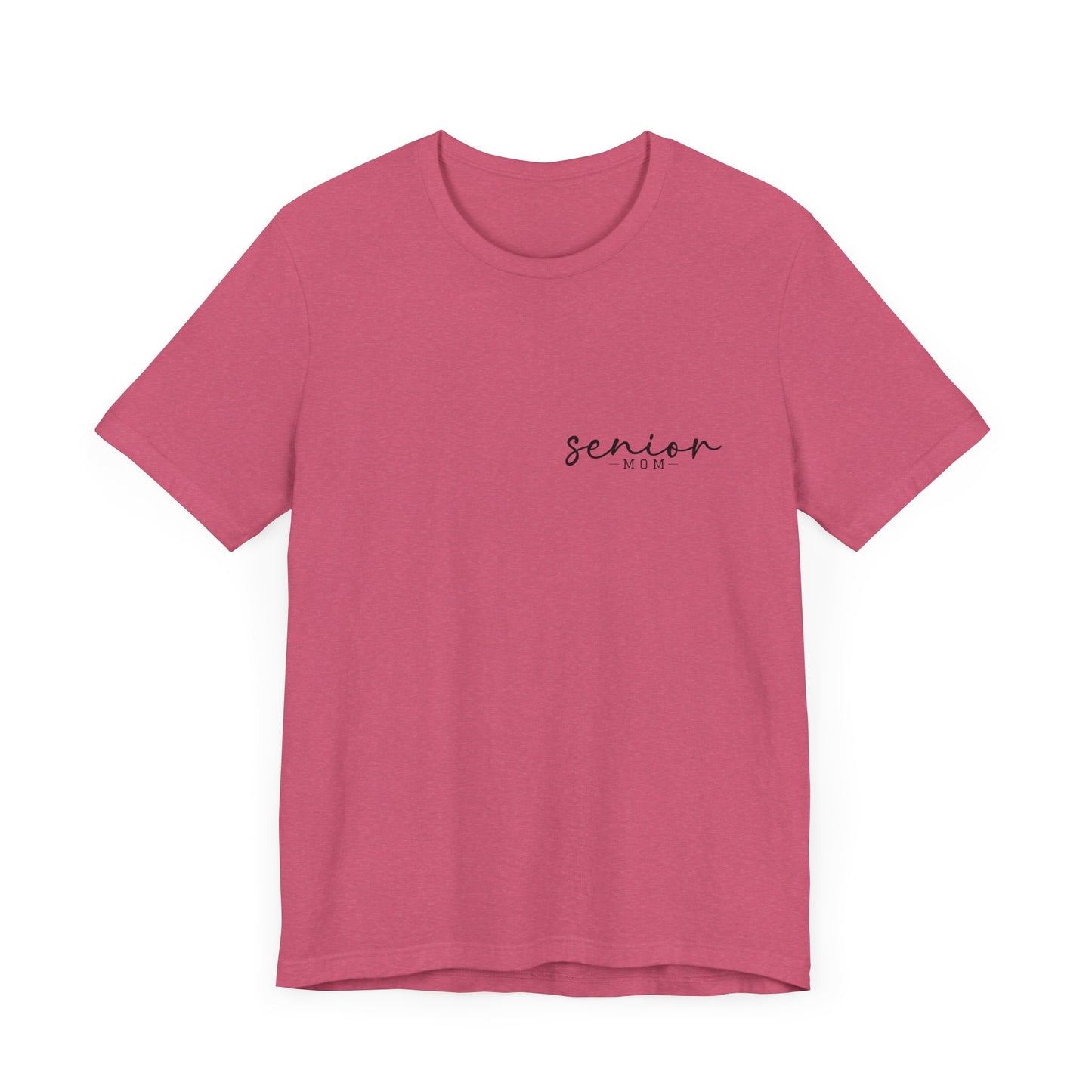 Senior Mom Pocket Jersey Short Sleeve Tee