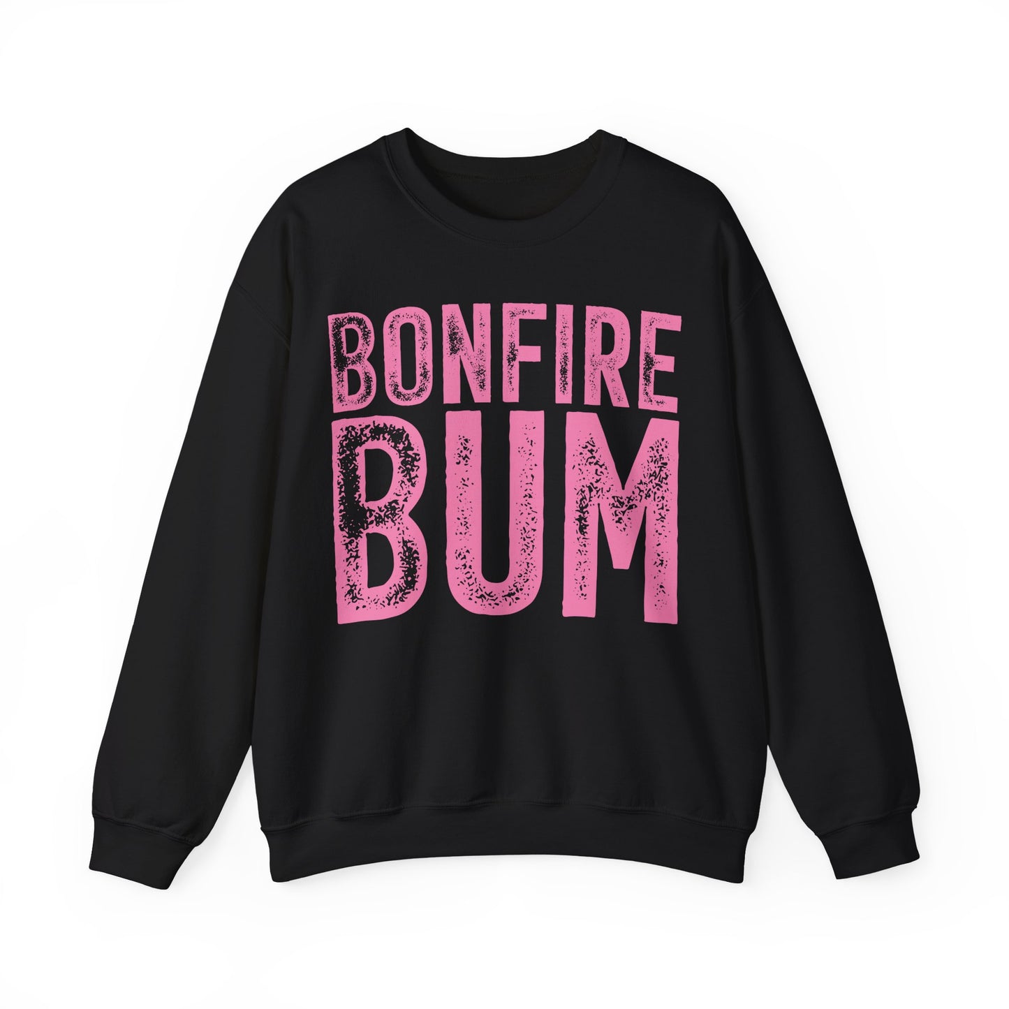 Pink Bonfire Bum Heavy Blend™ Crewneck Sweatshirt