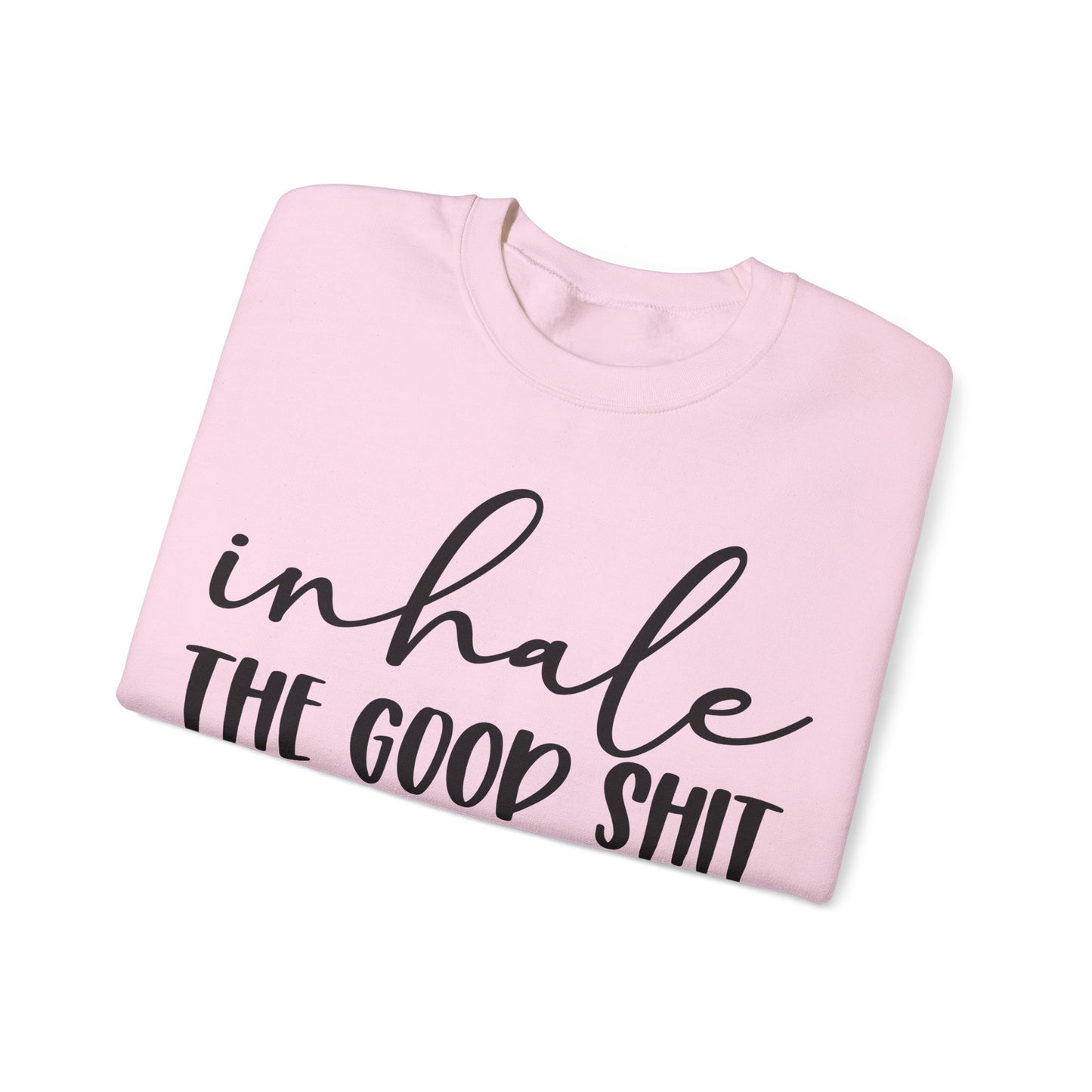 Inhale Exhale Heavy Blend™ Crewneck Sweatshirt