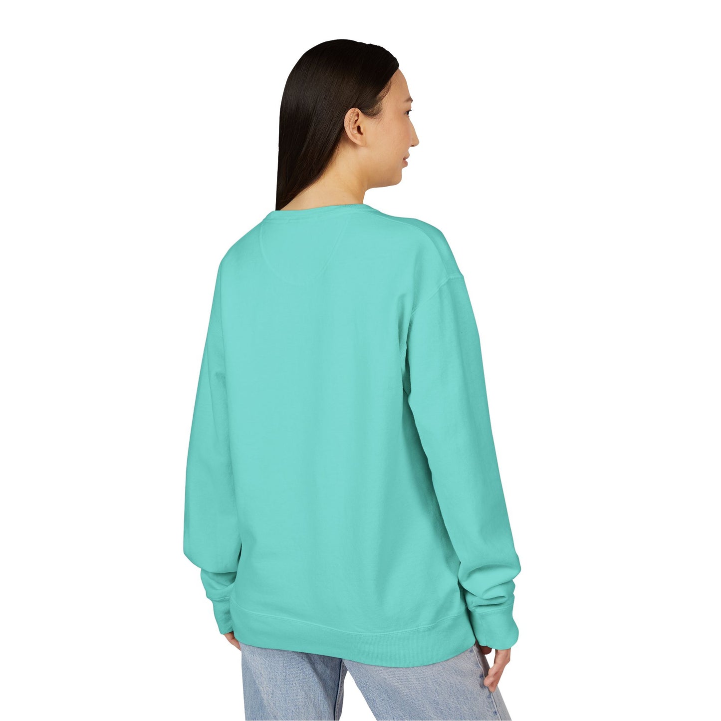 Cats Because People are Creepy ComfortWash® Garment Dyed Crewneck Sweatshirt