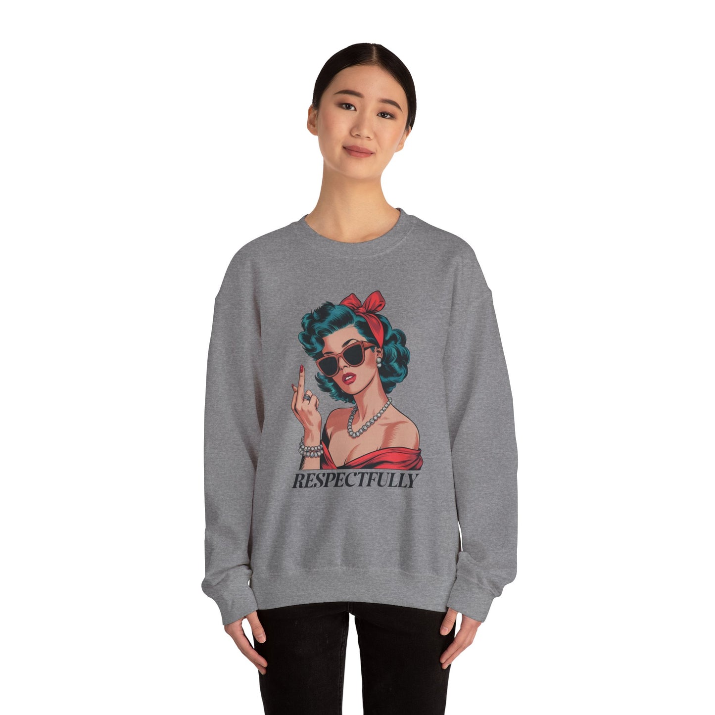 Respectfully Heavy Blend™ Crewneck Sweatshirt