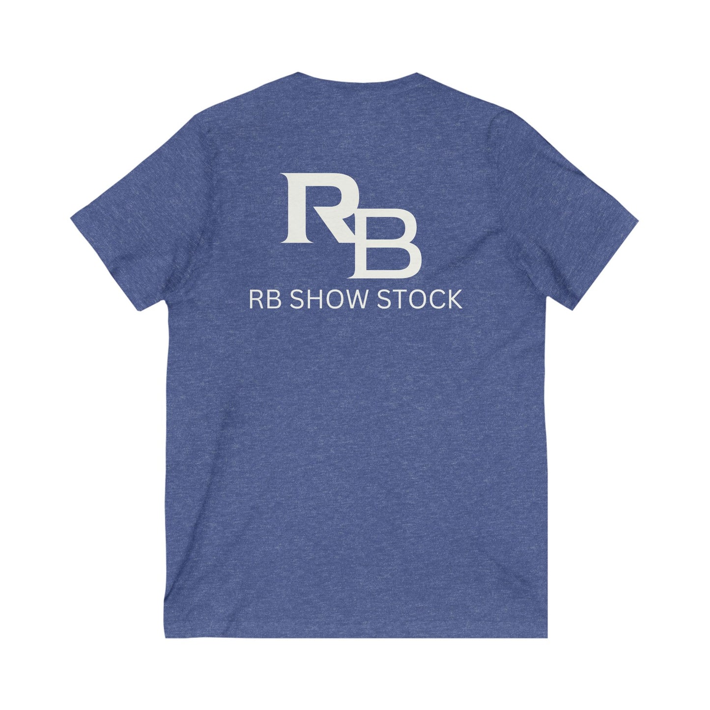 RB White CYOT Jersey Short Sleeve V-Neck Tee