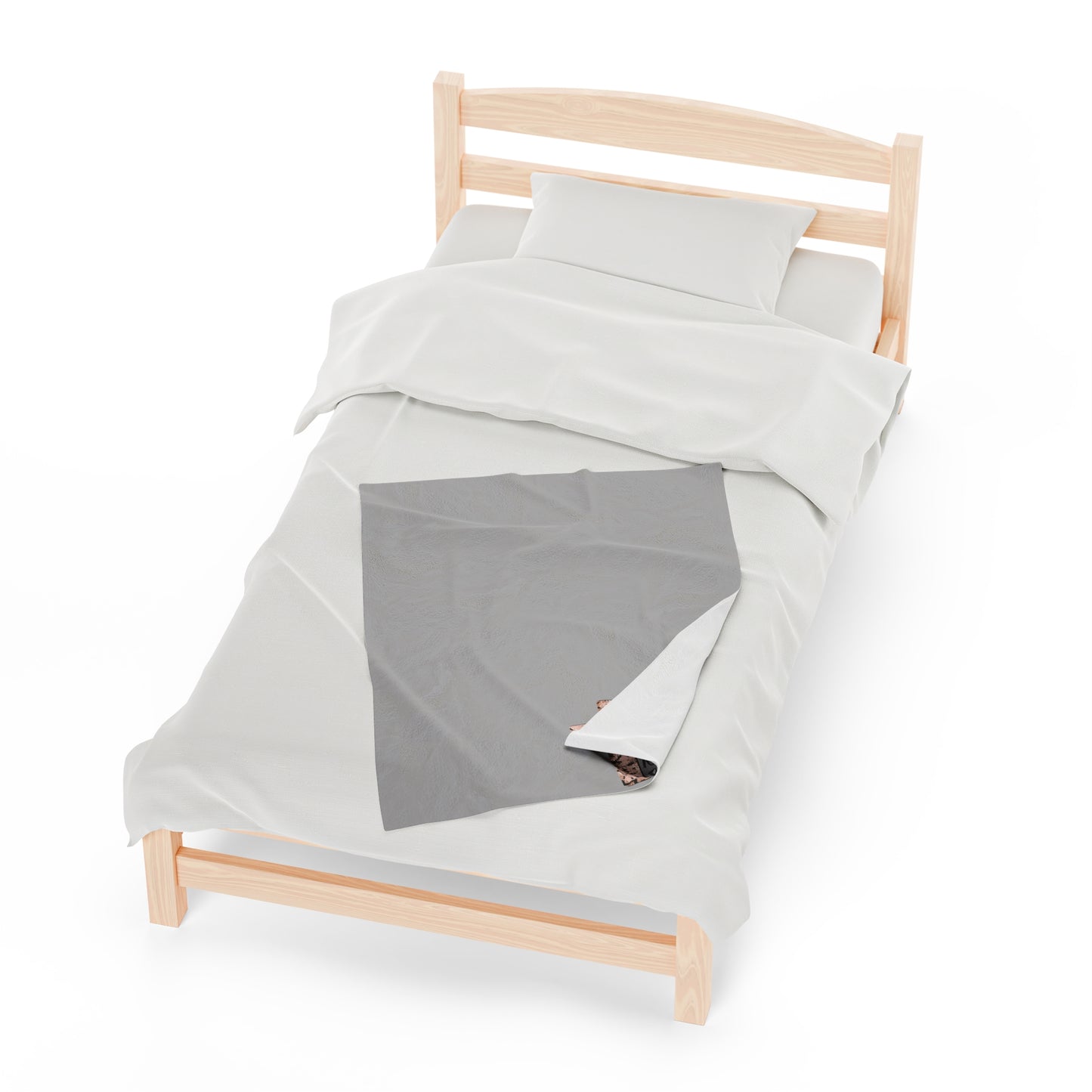 Bible Reading Velveteen Plush Blanket