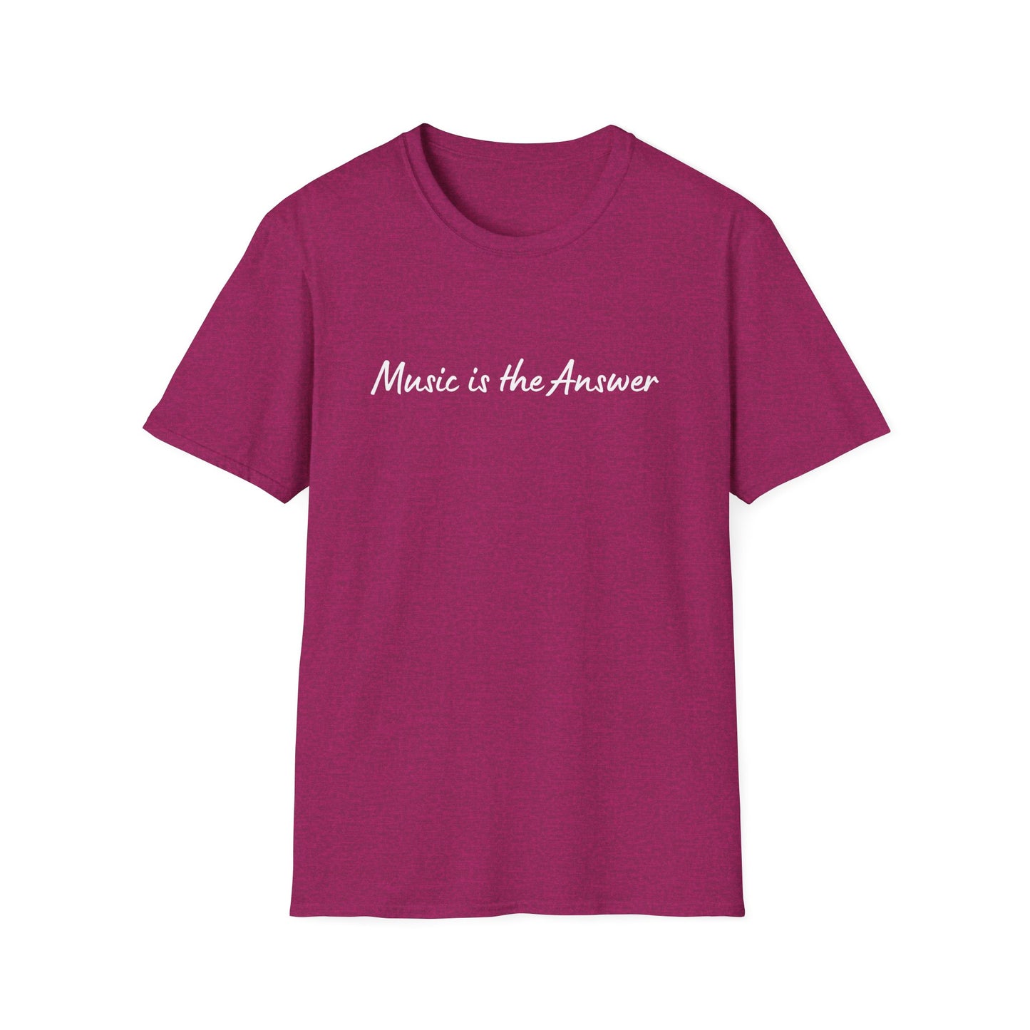 Music Is The Answer Softstyle T-Shirt