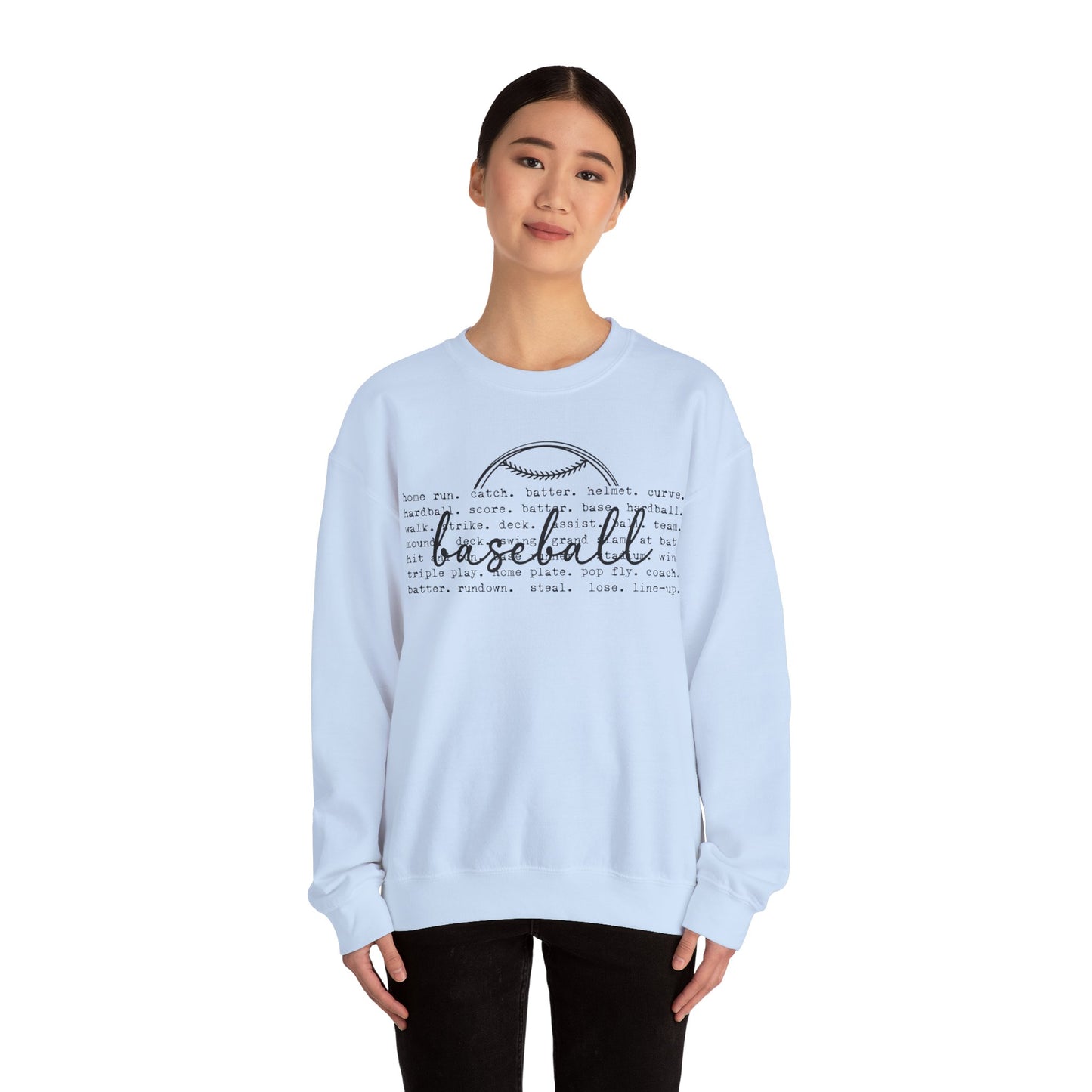 Baseball Heavy Blend™ Crewneck Sweatshirt