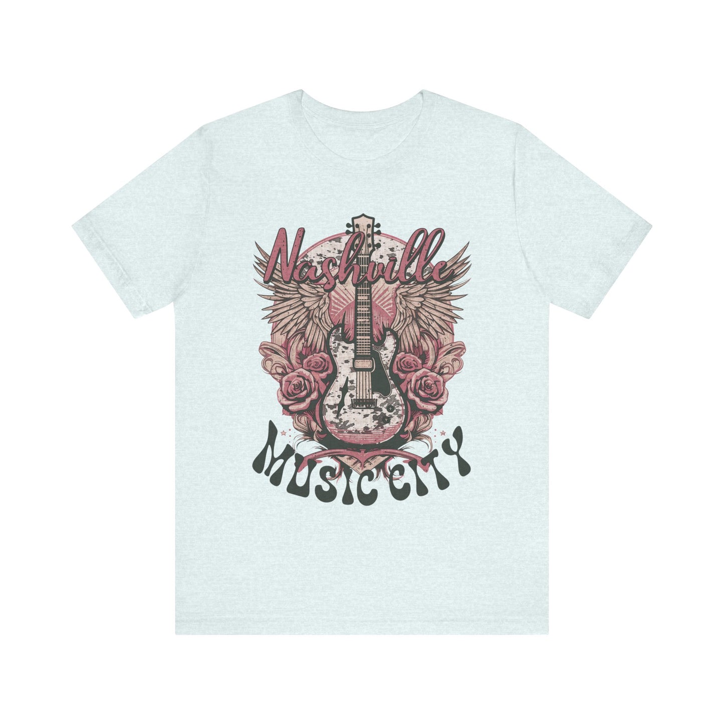 Nashville Music City Jersey Short Sleeve Tee