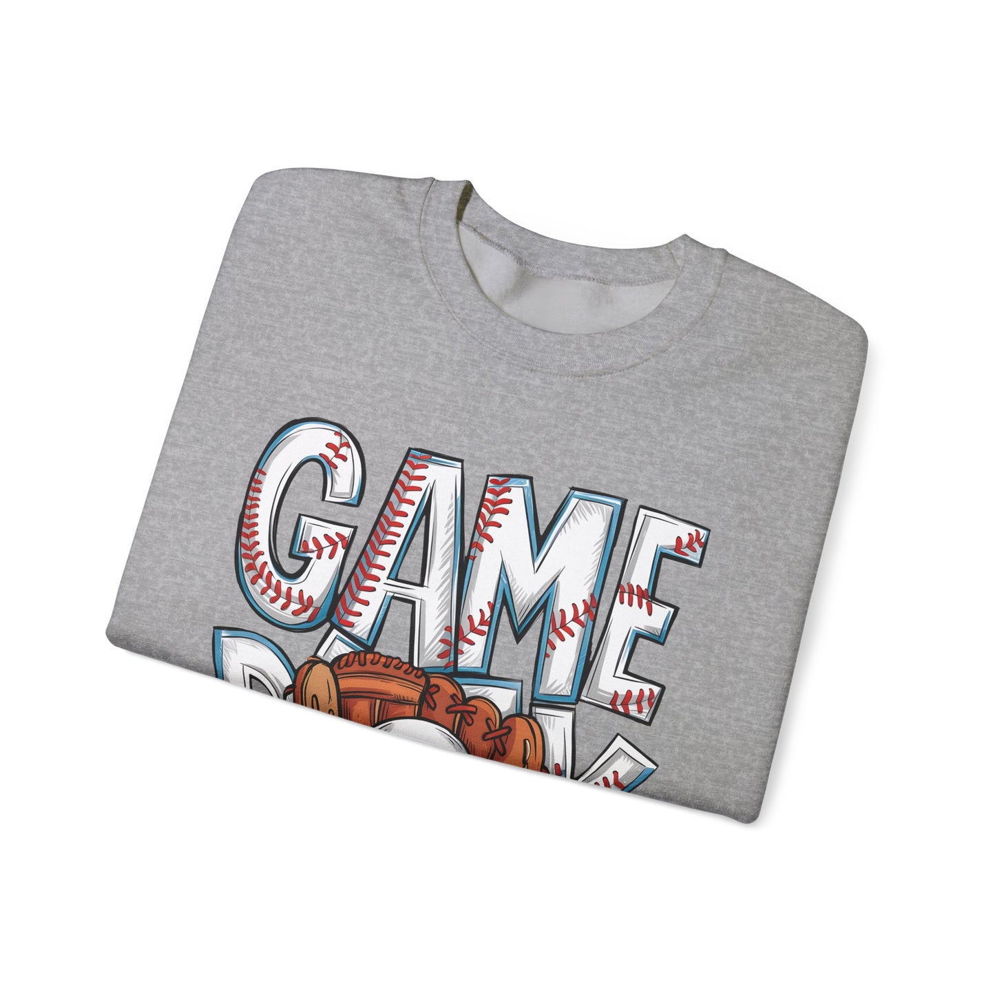Baseball Game Day Heavy Blend™ Crewneck Sweatshirt