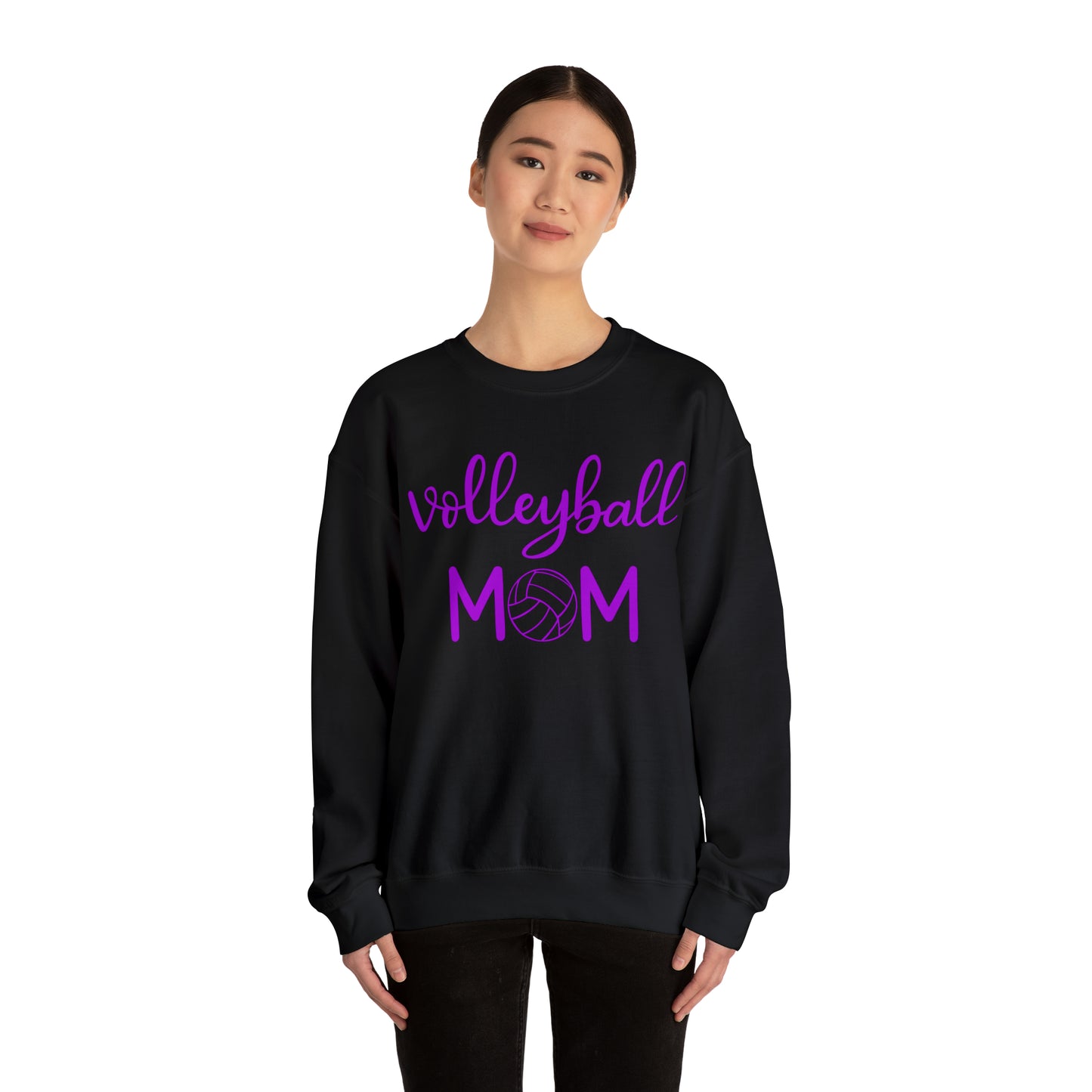 Volleyball Mom Heavy Blend™ Crewneck Sweatshirt