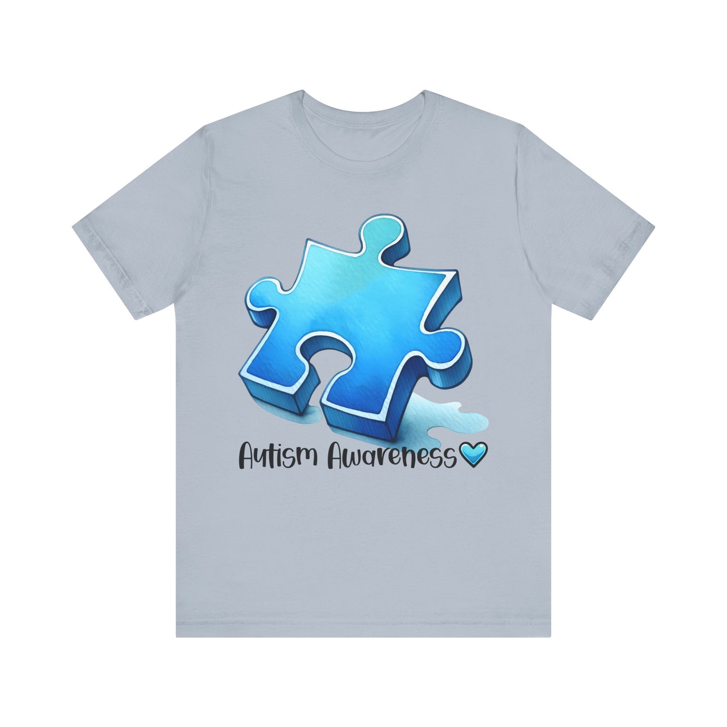 Puzzle Autism Awareness Jersey Short Sleeve Tee