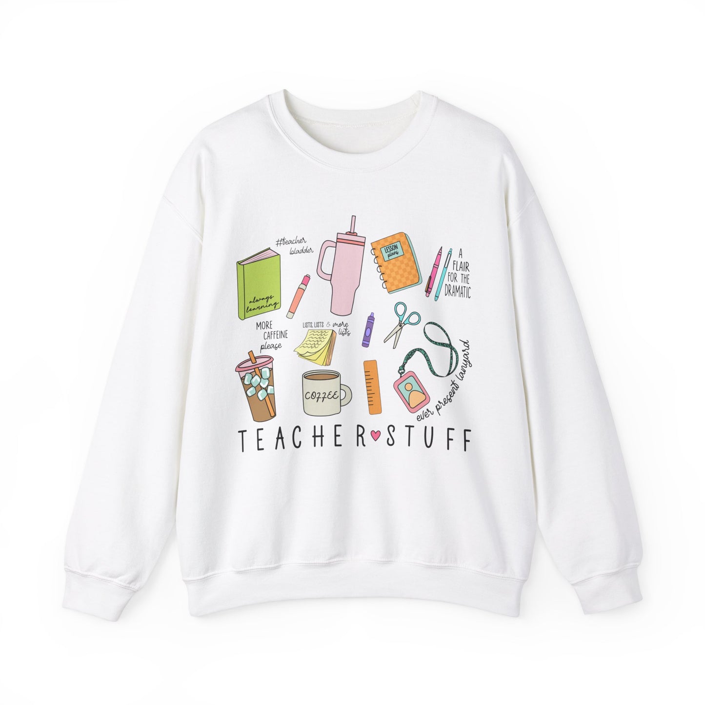 Teacher Stuff Heavy Blend™ Crewneck Sweatshirt