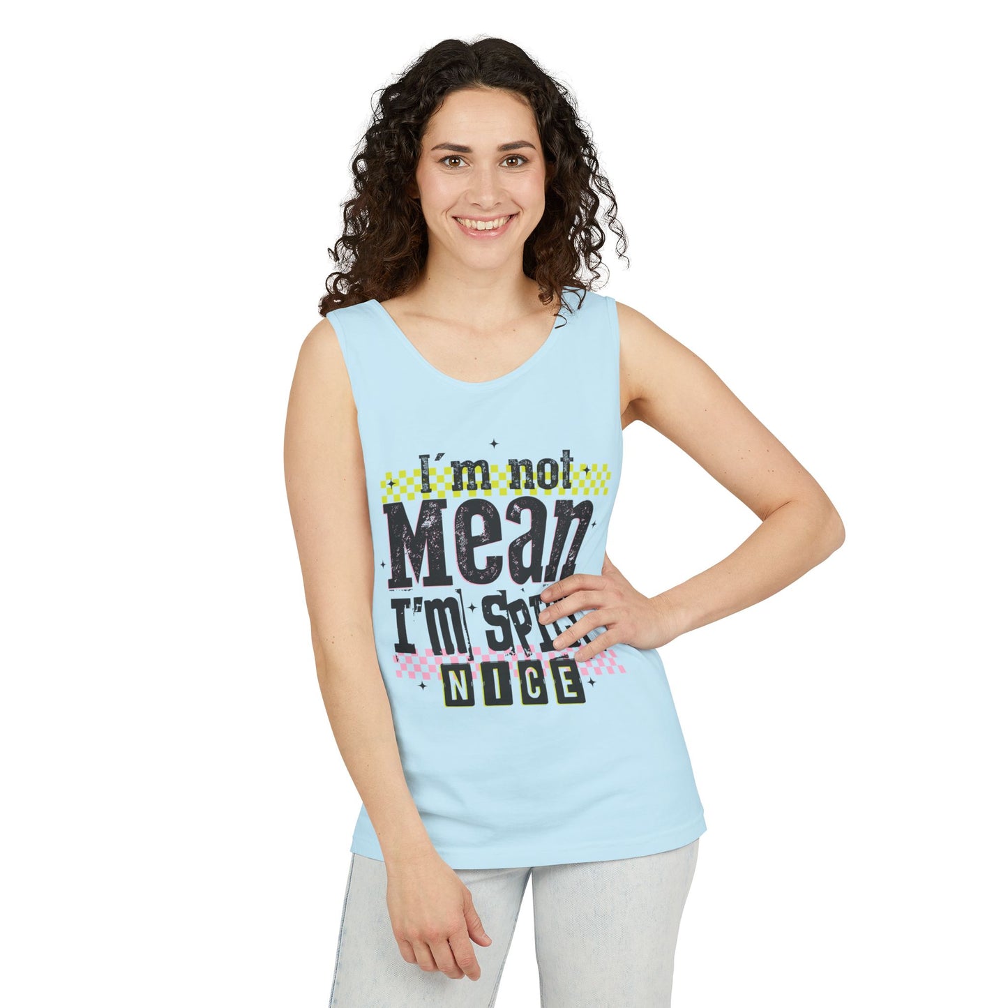 Spicy Nice Garment-Dyed Tank Top