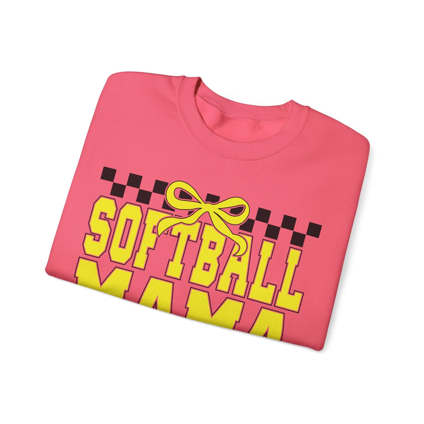 Softball Mama Heavy Blend™ Crewneck Sweatshirt
