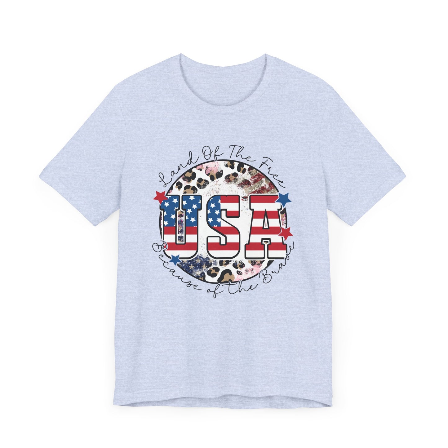 Land Of The Free Jersey Short Sleeve Tee