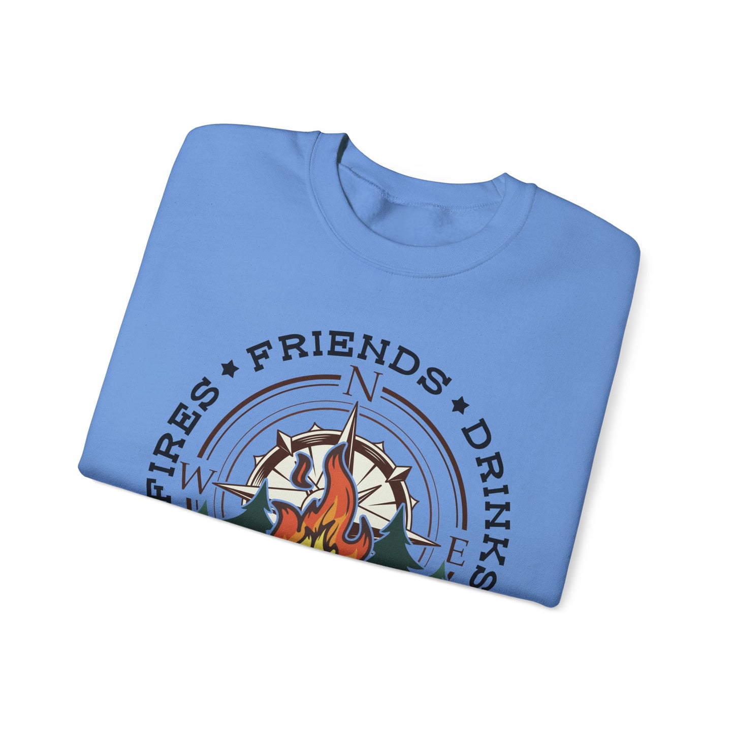Camping Crew Heavy Blend™ Crewneck Sweatshirt