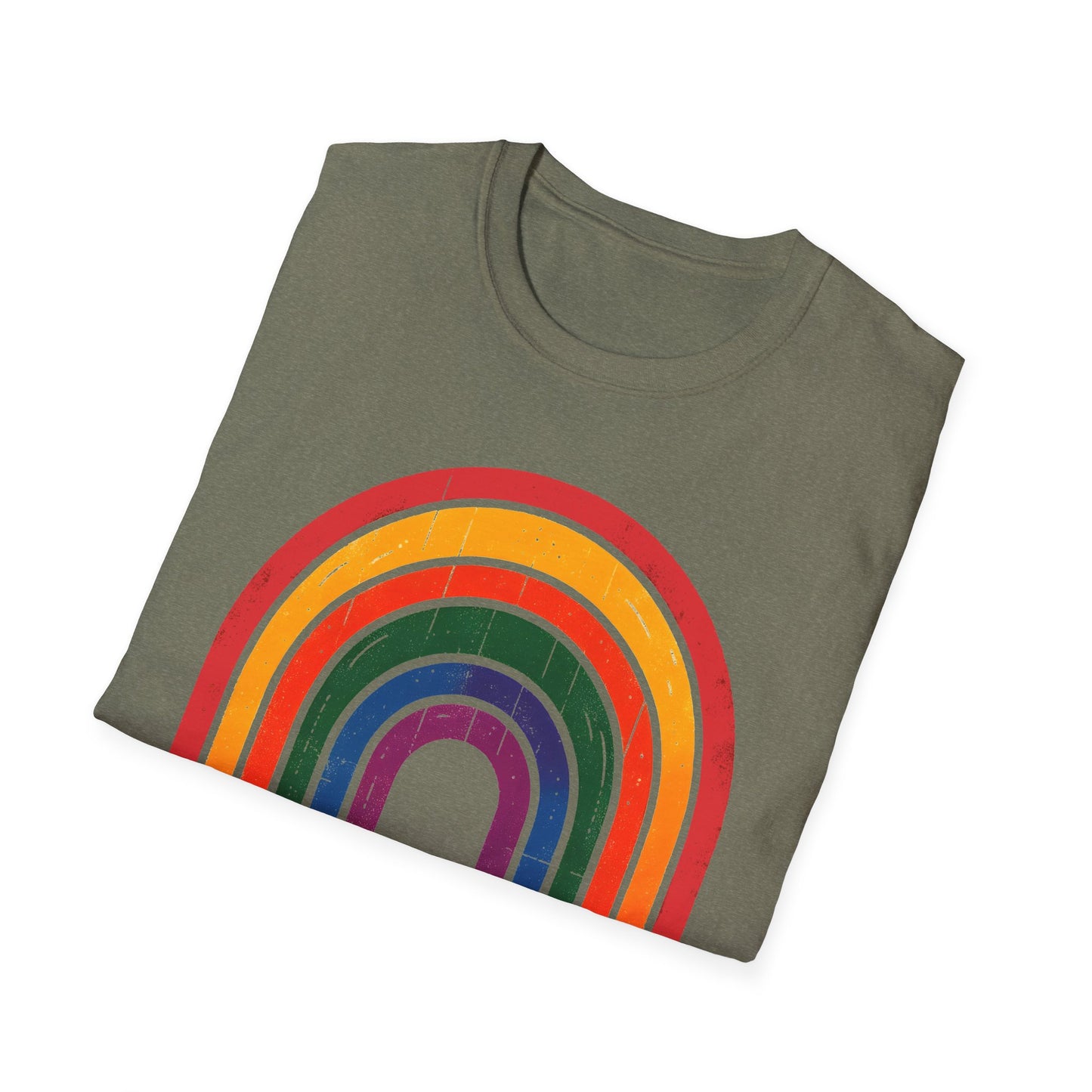 Be Kind Rainbow Softstyle T-Shirt