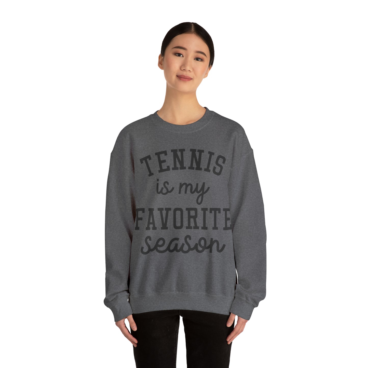 Tennis Season Heavy Blend™ Crewneck Sweatshirt