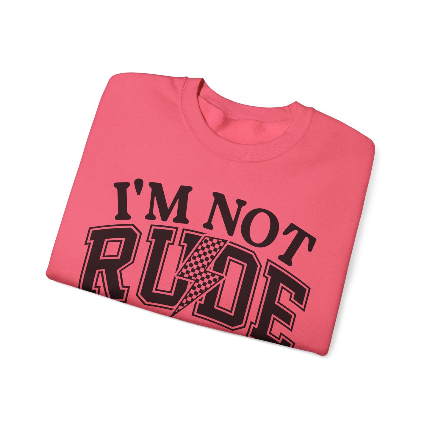 Im Not Rude Heavy Blend™ Crewneck Sweatshirt