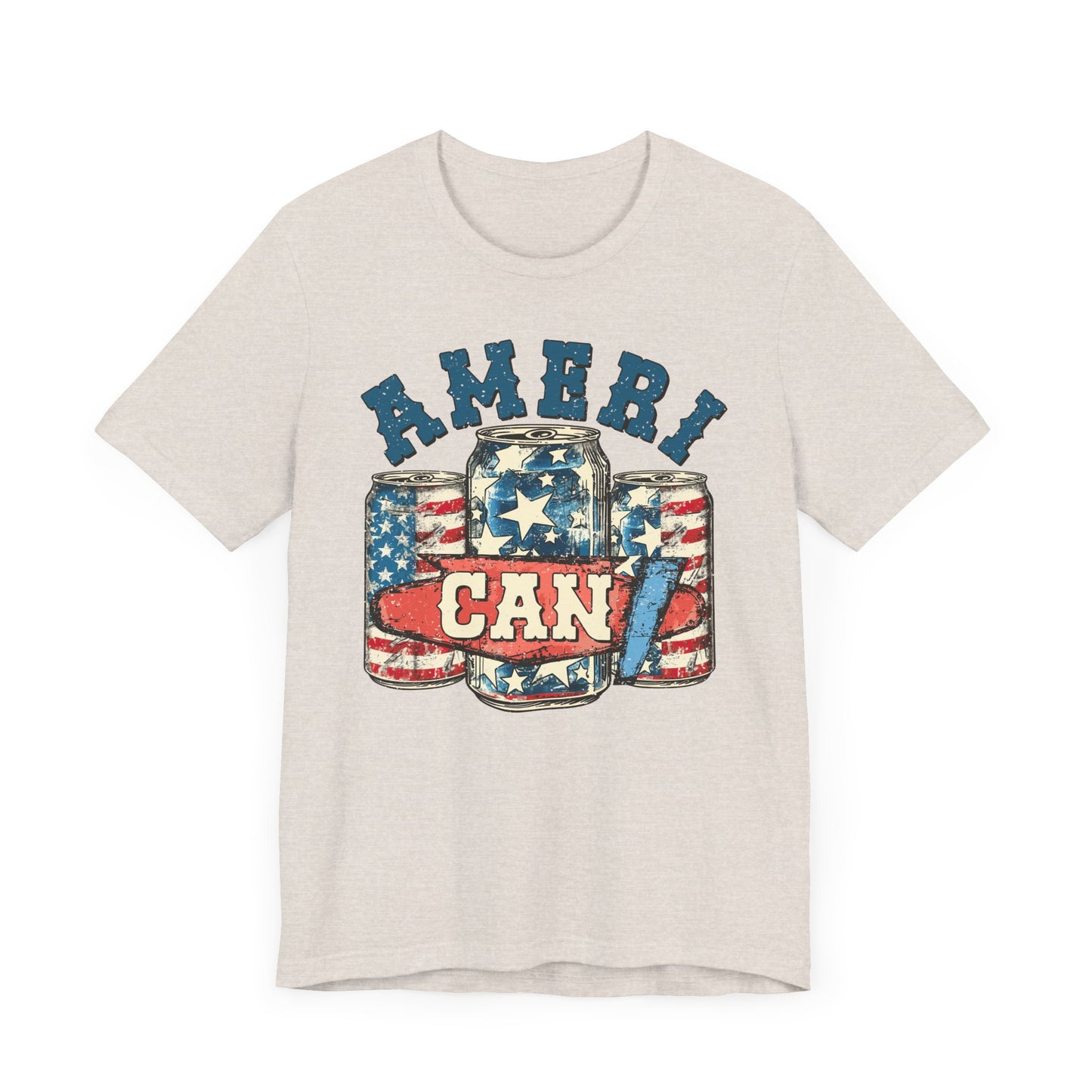 Ameri Can Jersey Short Sleeve Tee