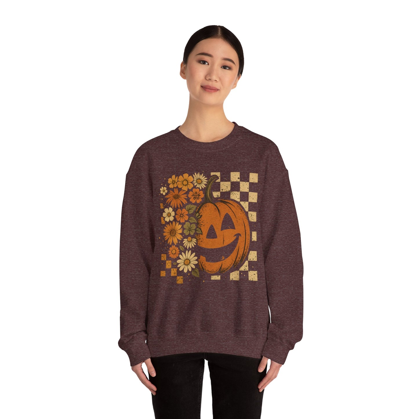 Vintage Jack-o’-lantern Heavy Blend™ Crewneck Sweatshirt