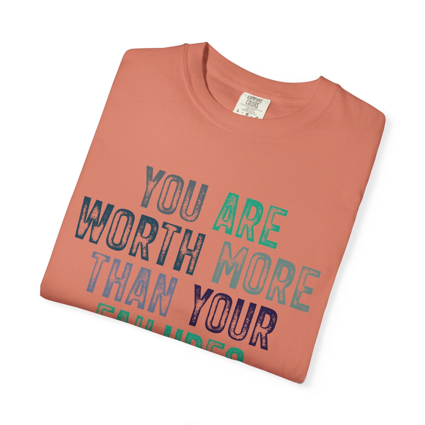 Know Your Worth Garment-Dyed T-shirt