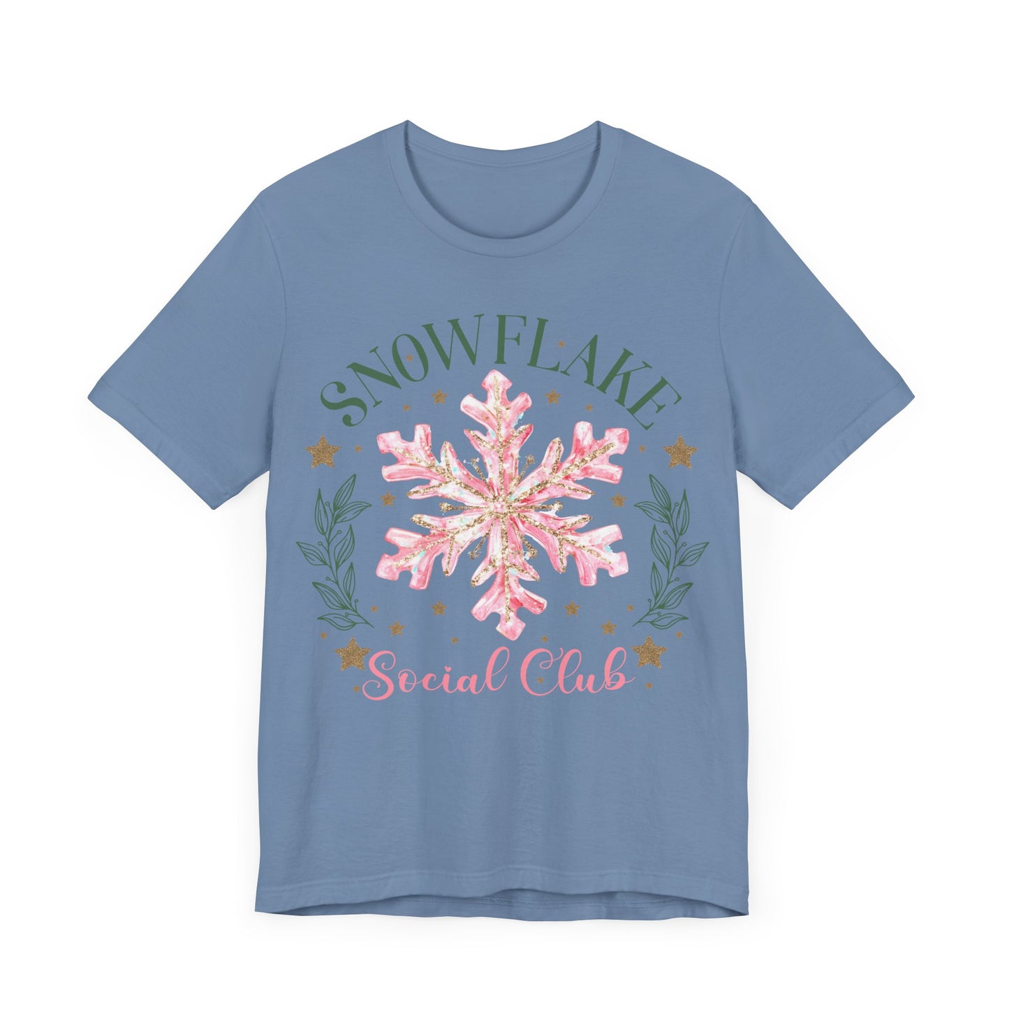 Snowflake Soical Club Jersey Short Sleeve Tee