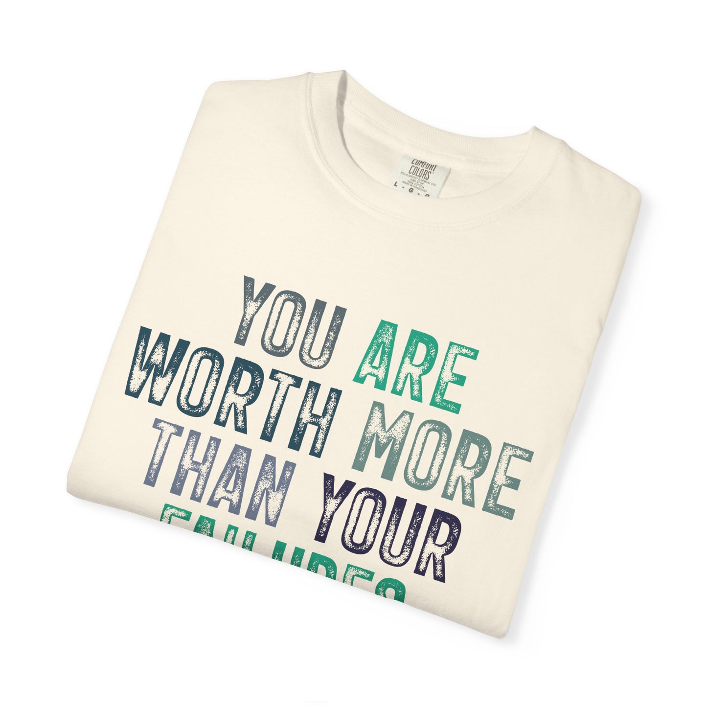 Know Your Worth Garment-Dyed T-shirt
