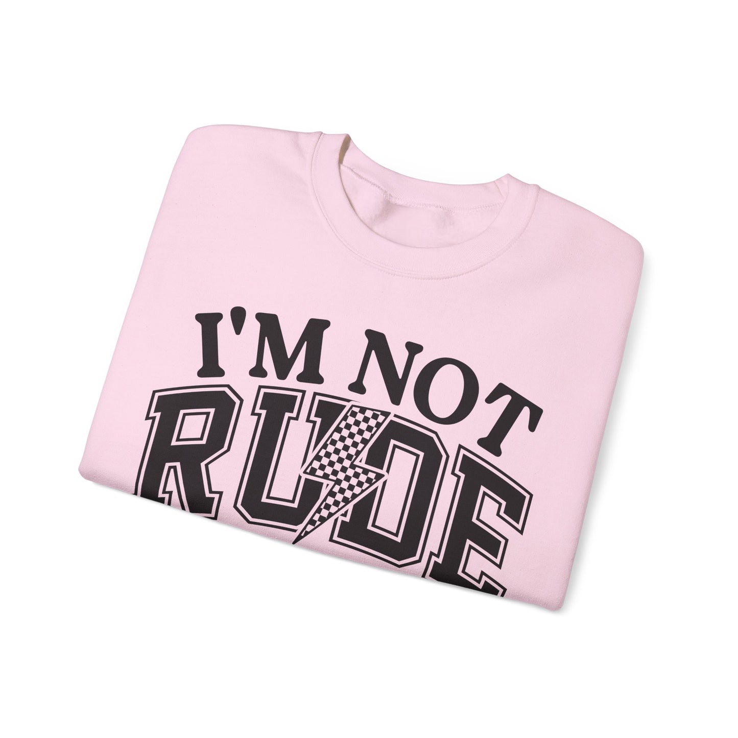 Im Not Rude Heavy Blend™ Crewneck Sweatshirt