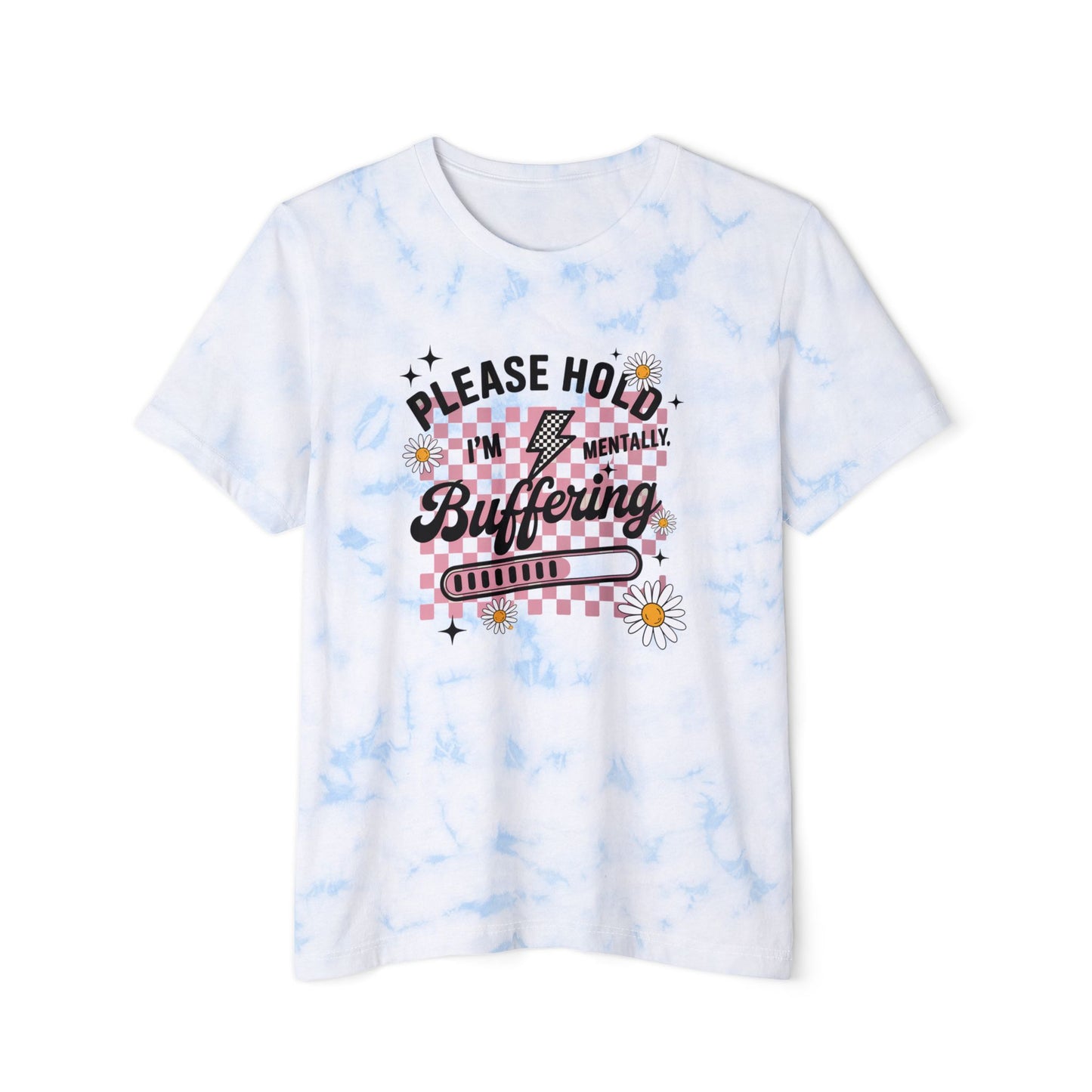 Mentally Buffering FWD Fashion Tie-Dyed T-Shirt