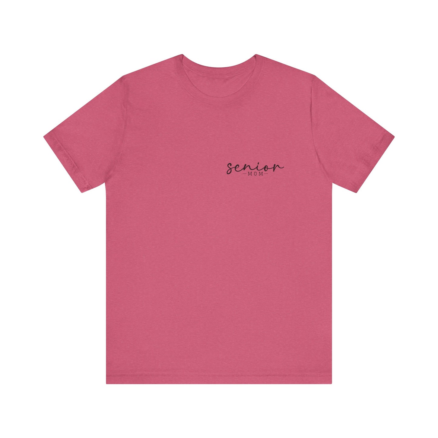 Senior Mom Pocket Jersey Short Sleeve Tee