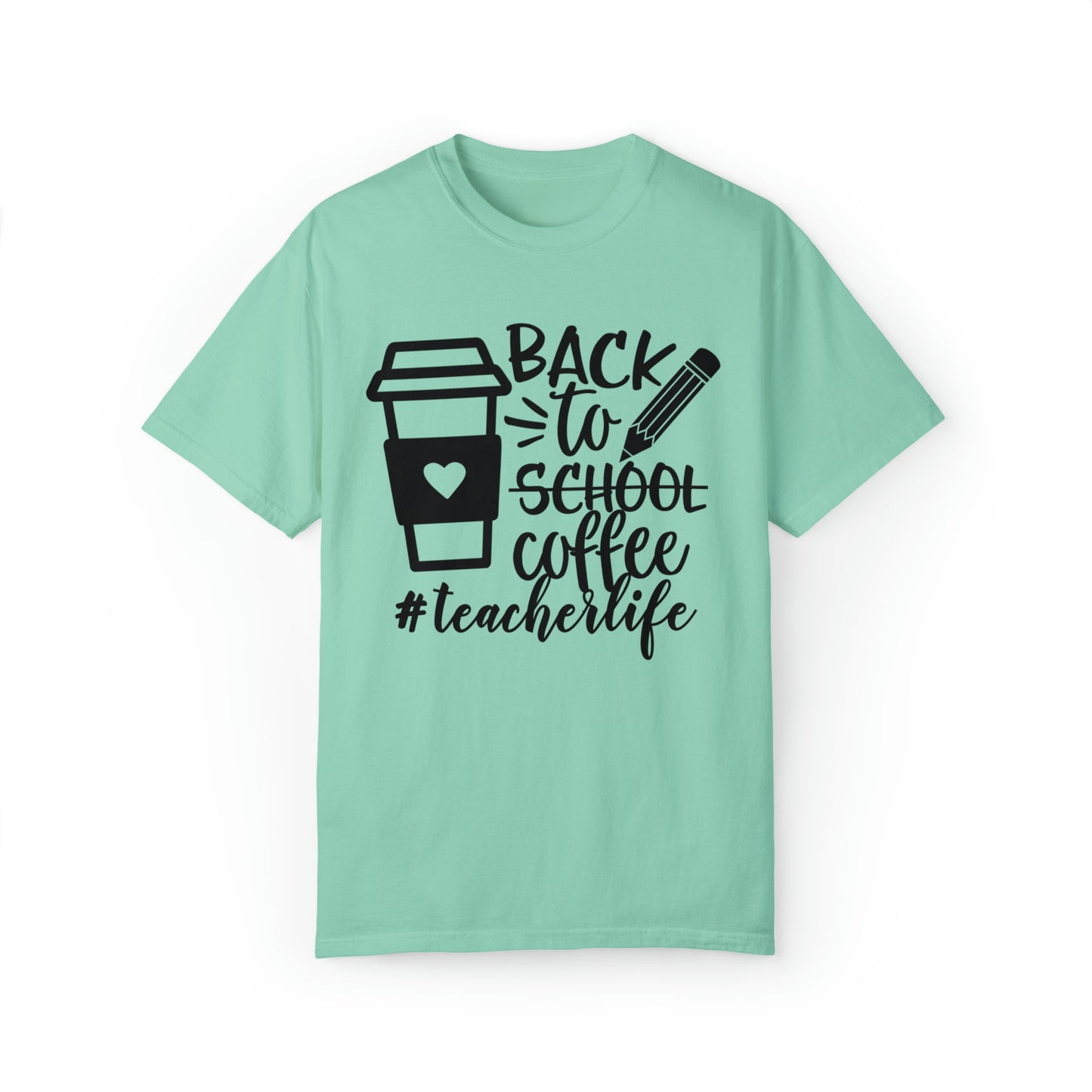 Back To Coffee Garment-Dyed T-shirt