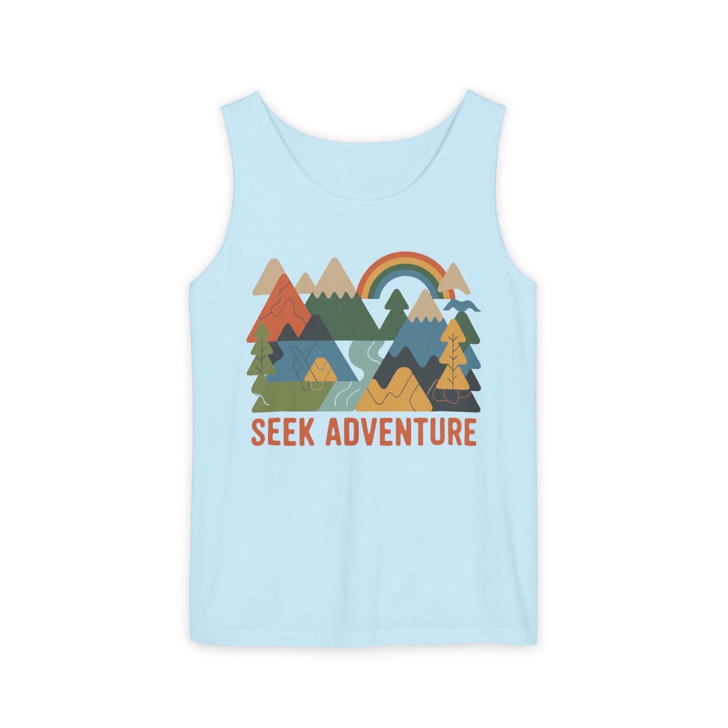 Seek Adventure Garment-Dyed Tank Top