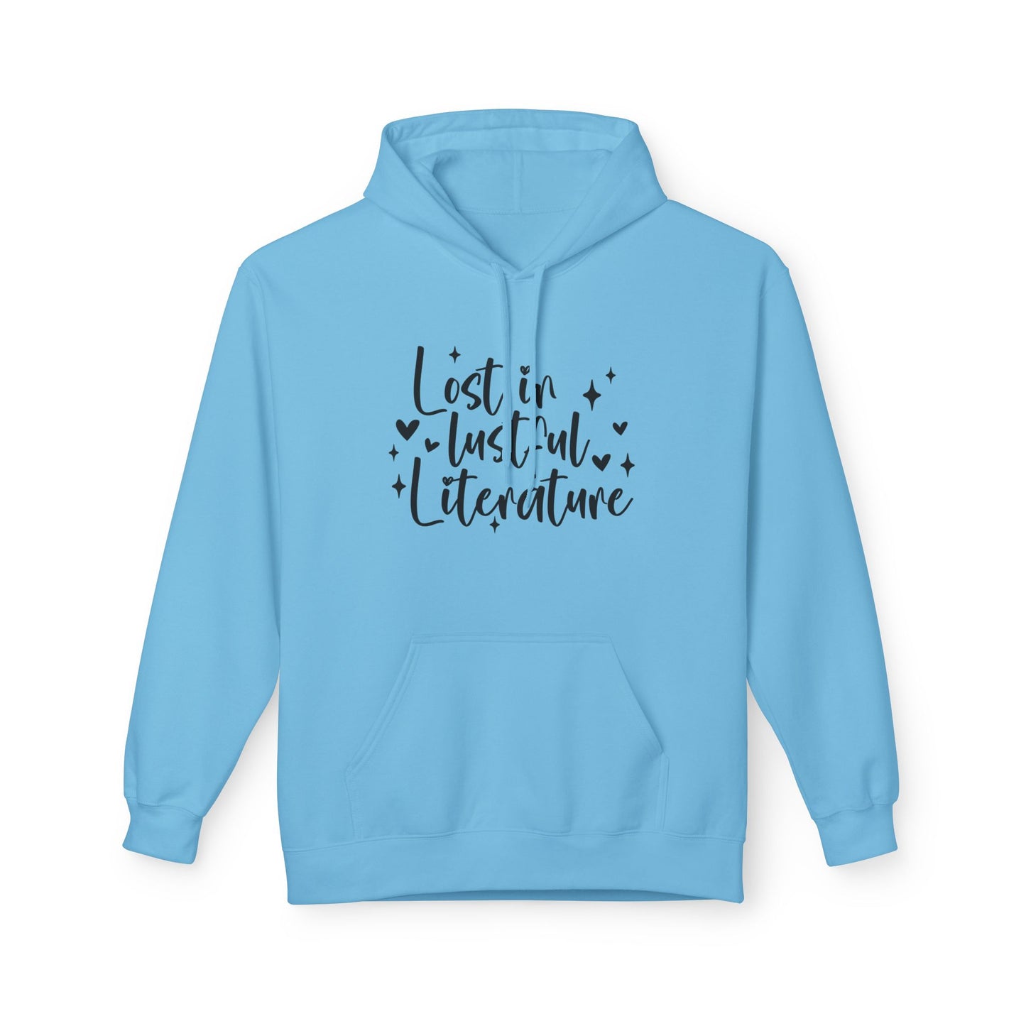 Lost in Lustful Literature Midweight Softstyle Fleece Hoodie