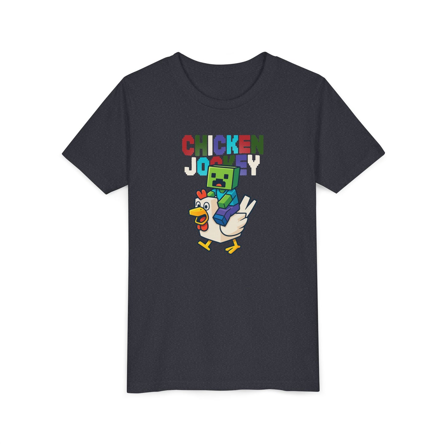 Chicken Jockey Youth Short Sleeve Tee