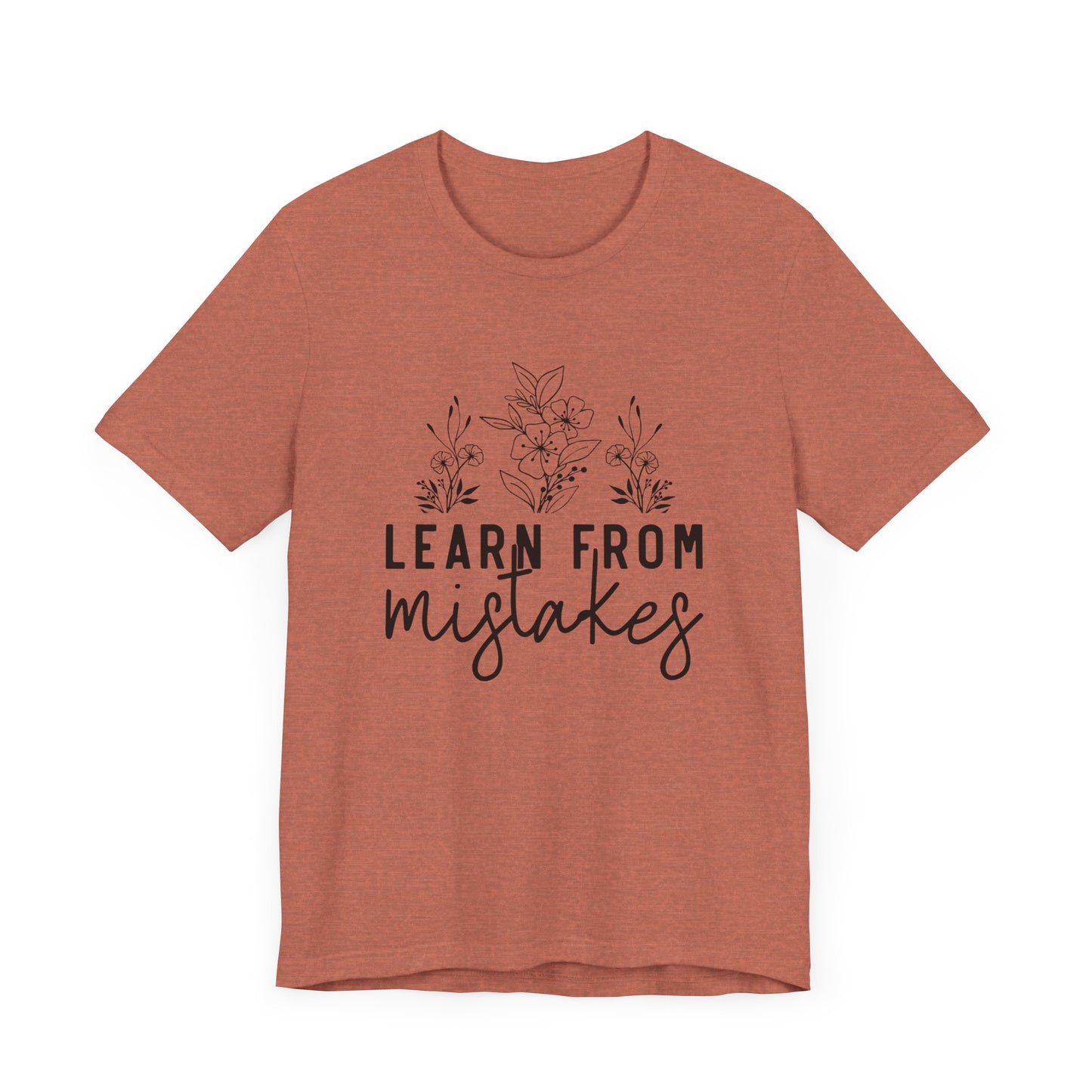 Learn From Mistakes Jersey Short Sleeve Tee