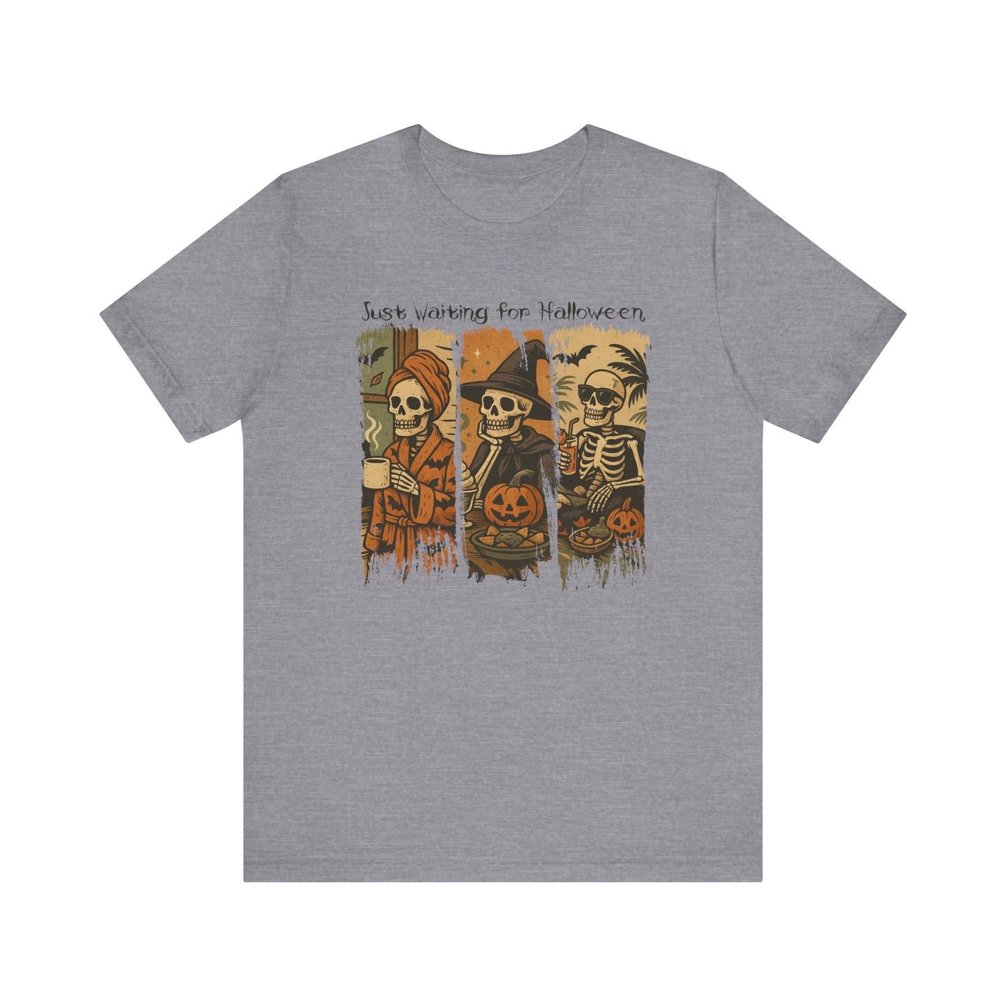 Waiting For Halloween Jersey Short Sleeve Tee