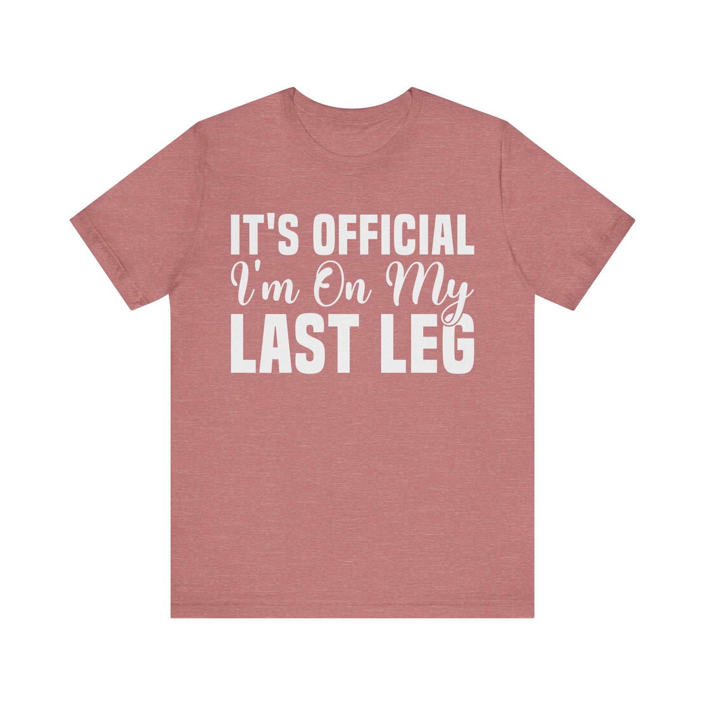 Last Leg Jersey Short Sleeve Tee