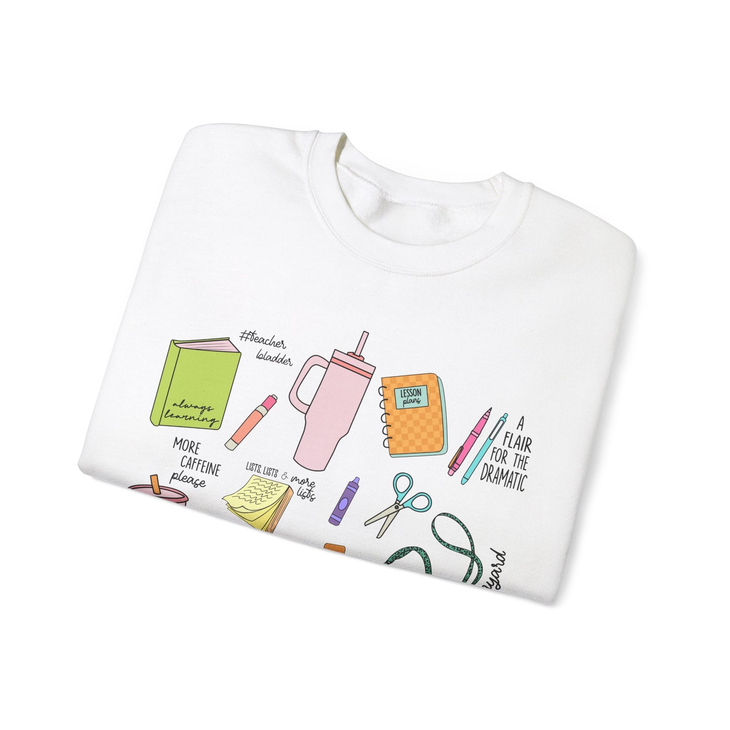 Teacher Stuff  Heavy Blend™ Crewneck Sweatshirt