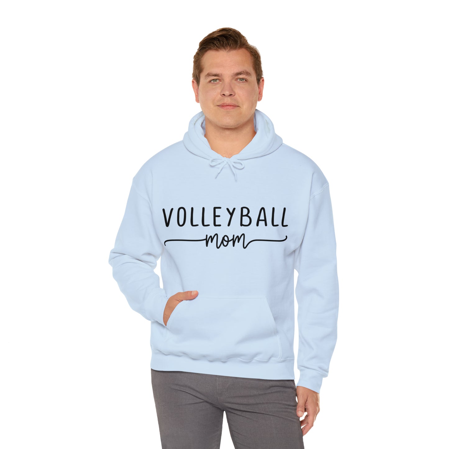 Volleyball MOM Heavy Blend™ Hooded Sweatshirt