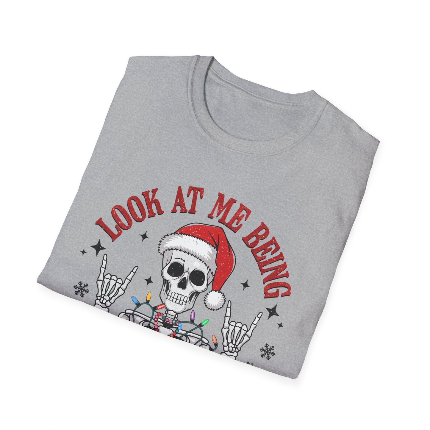 Festive Skellie Softstyle T-Shirt