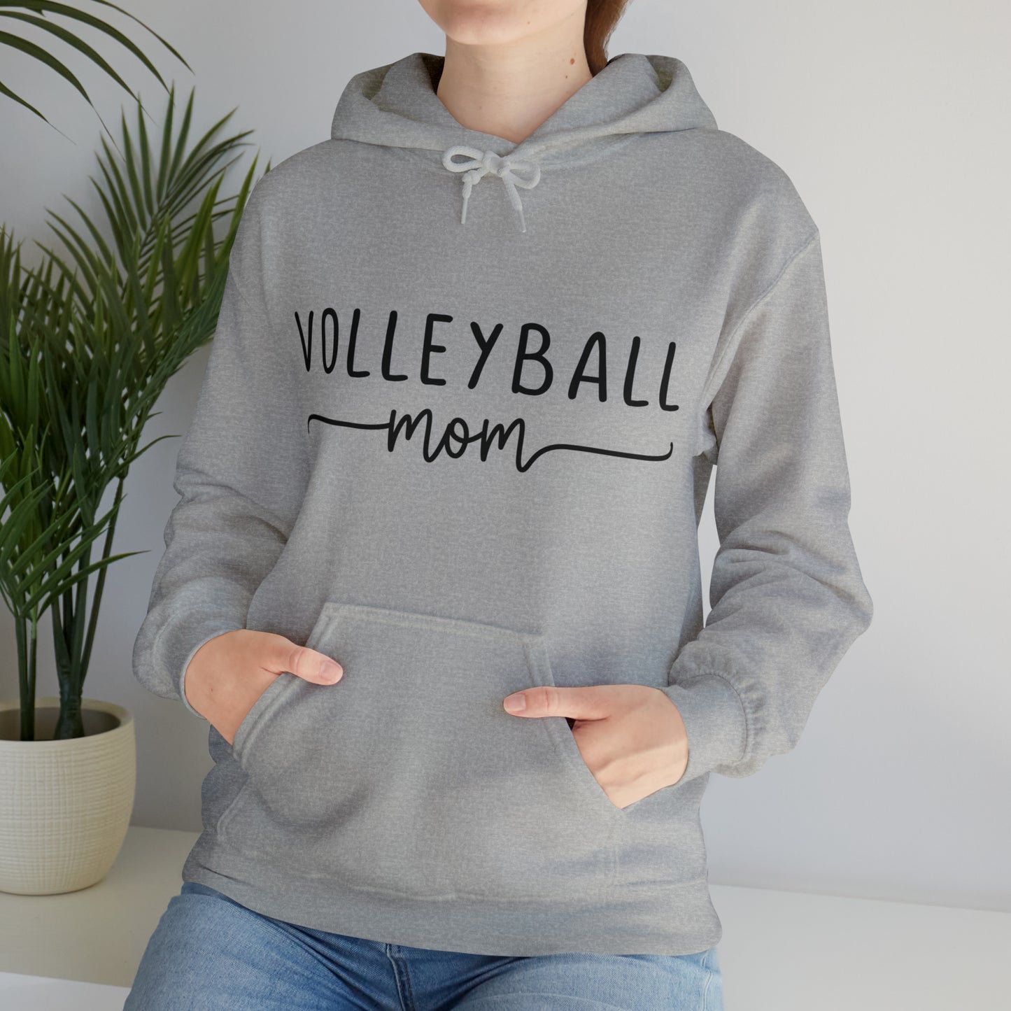 Volleyball MOM Heavy Blend™ Hooded Sweatshirt
