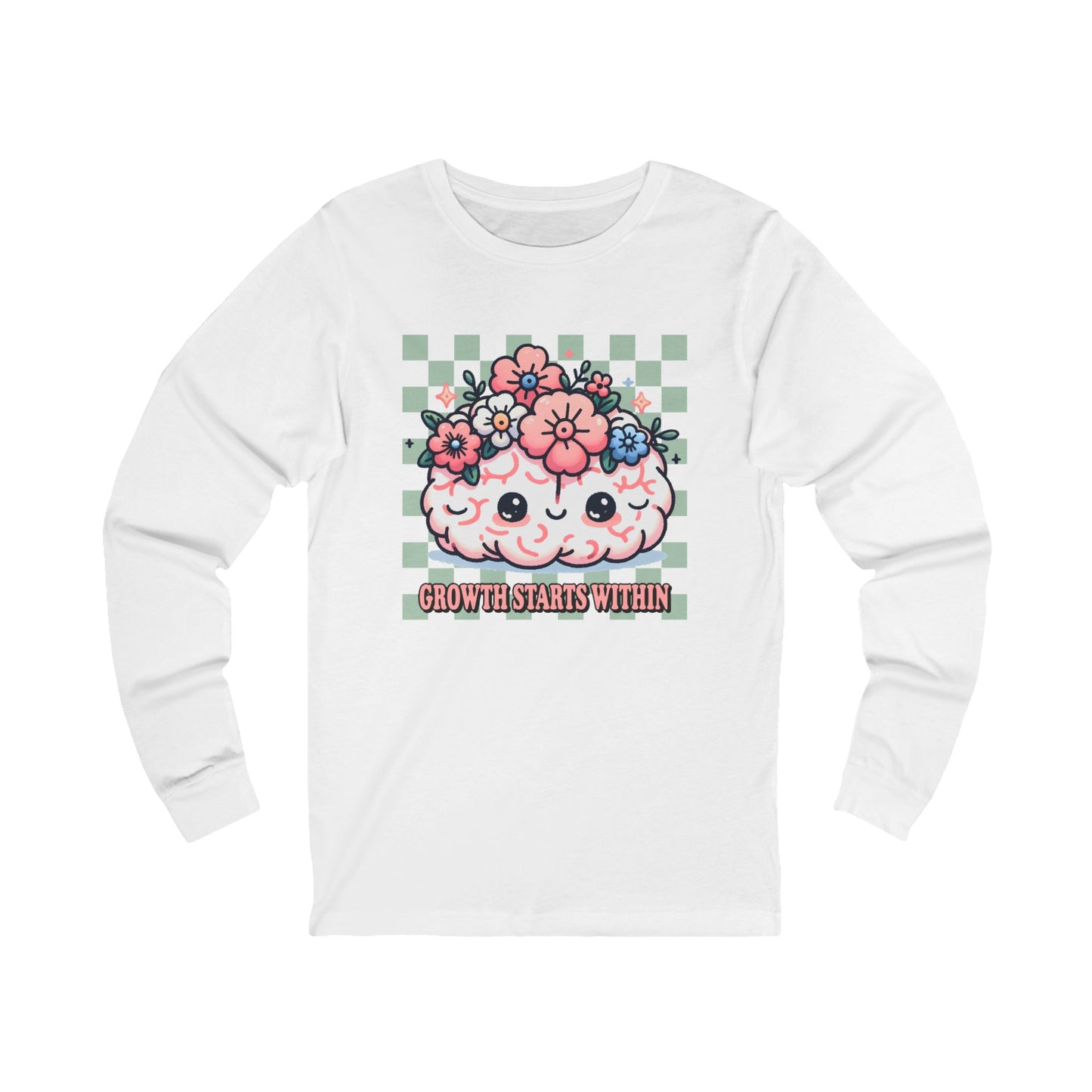 Growth Starts Within Jersey Long Sleeve Tee