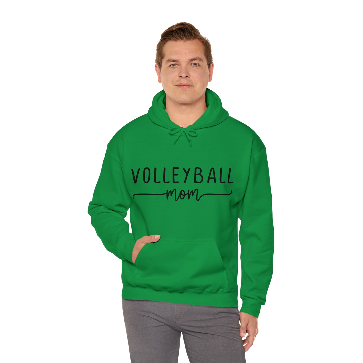 Volleyball MOM Heavy Blend™ Hooded Sweatshirt